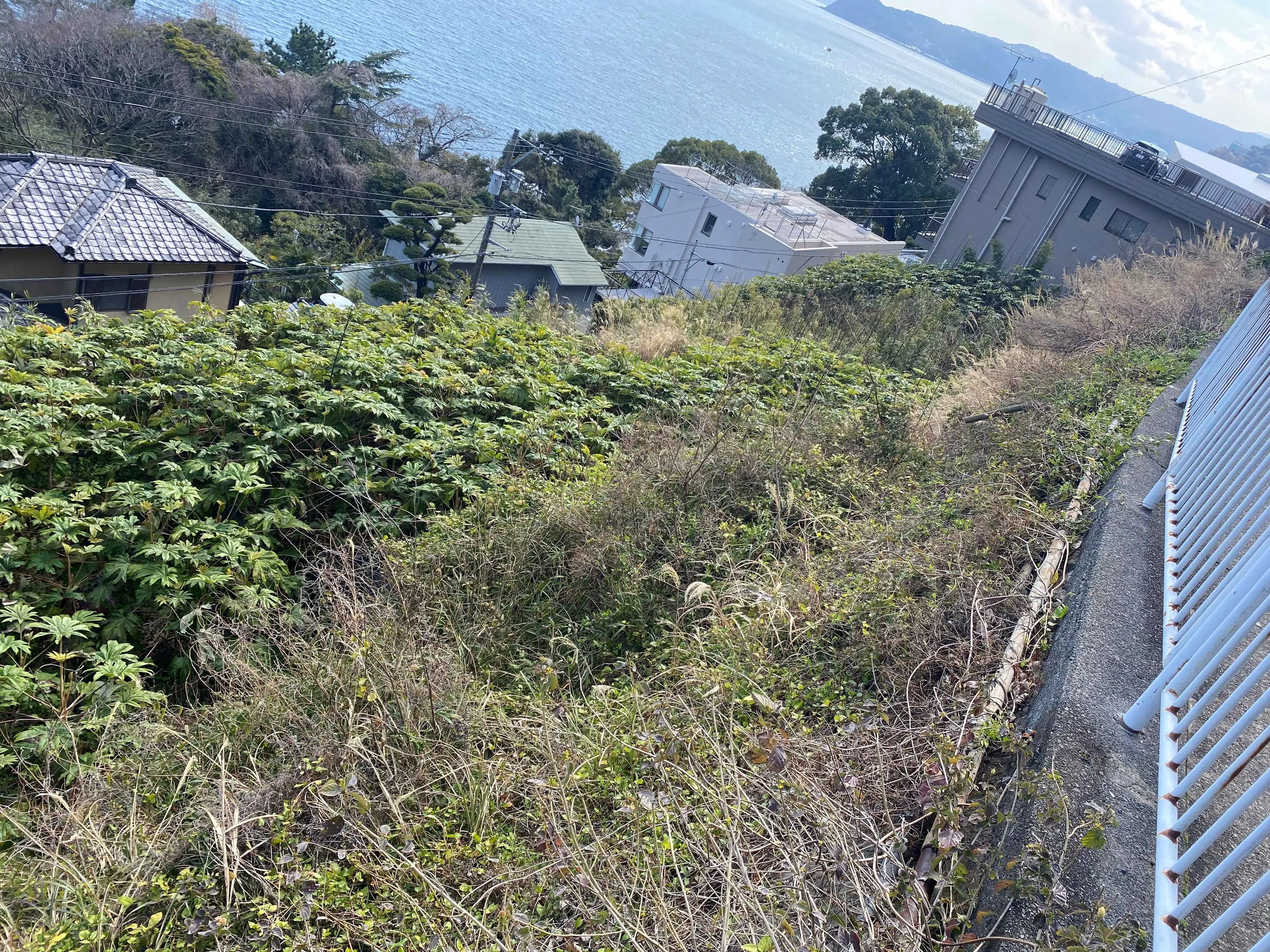 熱海市海光町売地の外観2