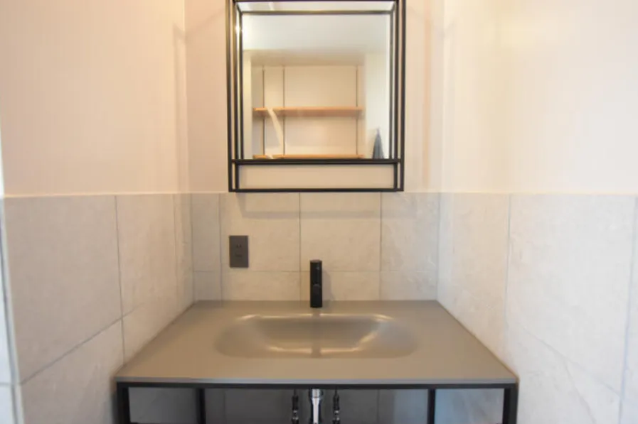 南房総市和田町柴OCEANS TOWN8号棟の洗面台