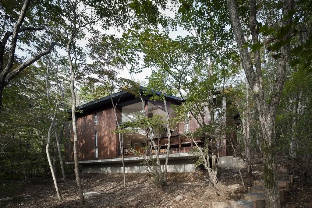 那須ハイランドリゾート白笹台別荘の外観