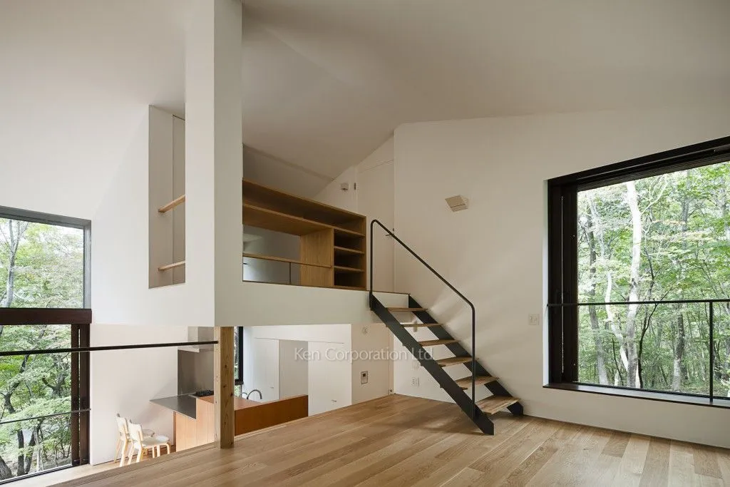 那須ハイランドリゾート白笹台別荘の階段の写真1