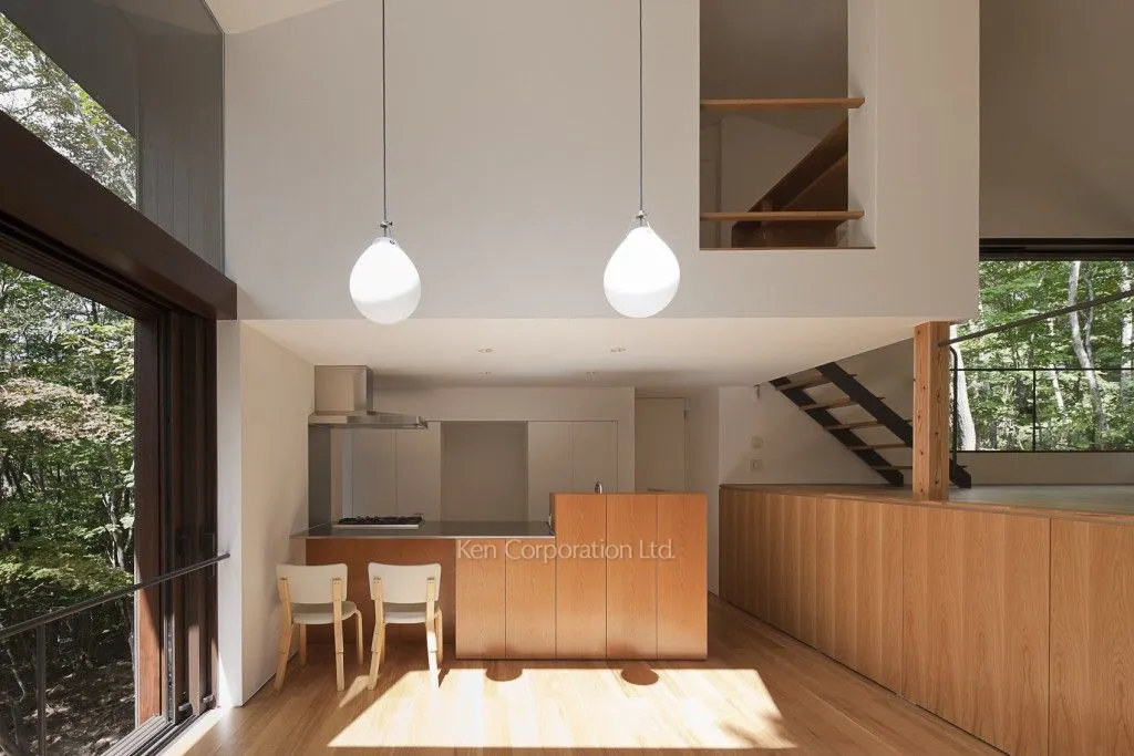 那須ハイランドリゾート白笹台別荘のLDKの写真1