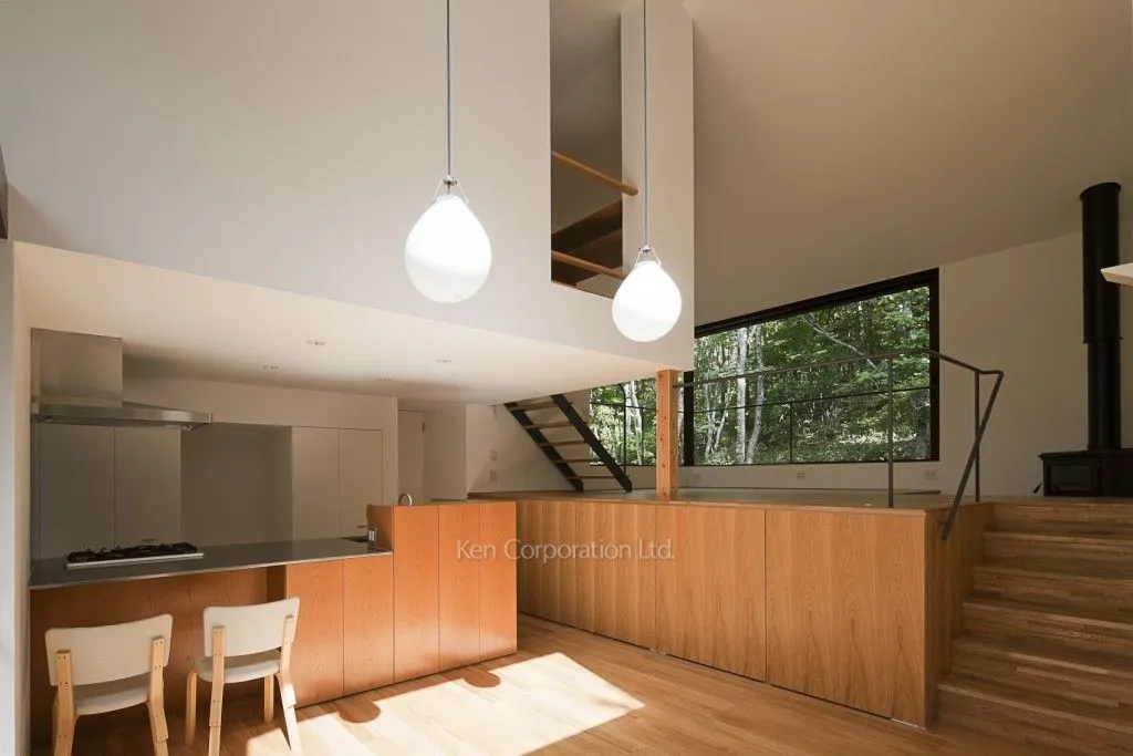 那須ハイランドリゾート白笹台別荘のLDKの写真2