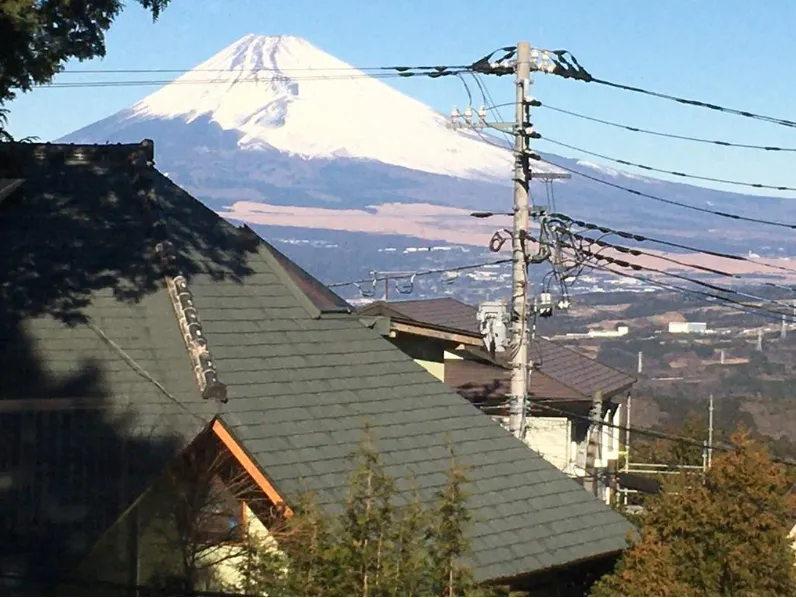 バルコニーからの景色