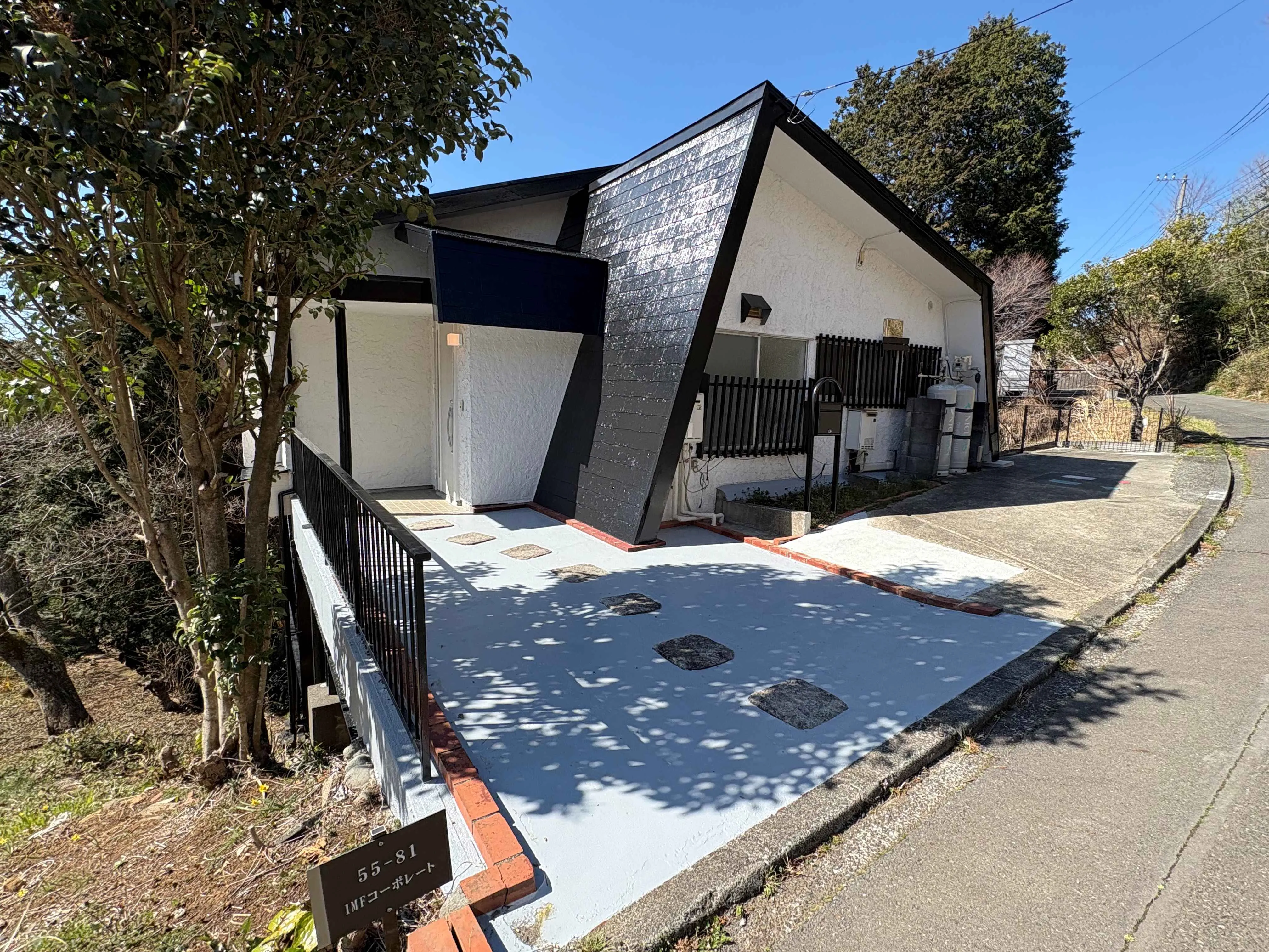 南箱根ダイヤランド売別荘の外観