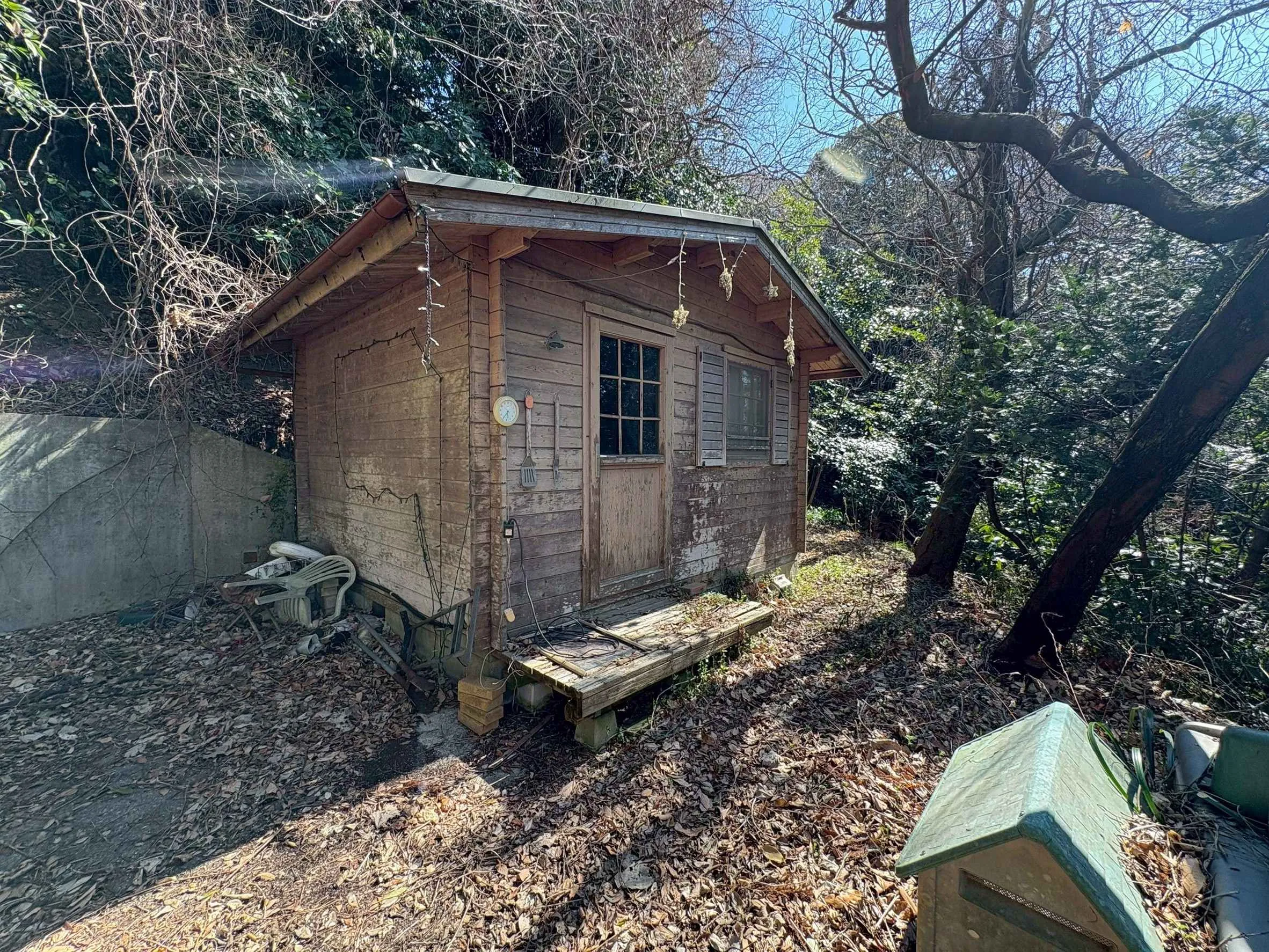 材木座四丁目中古戸建の木製小屋・倉庫