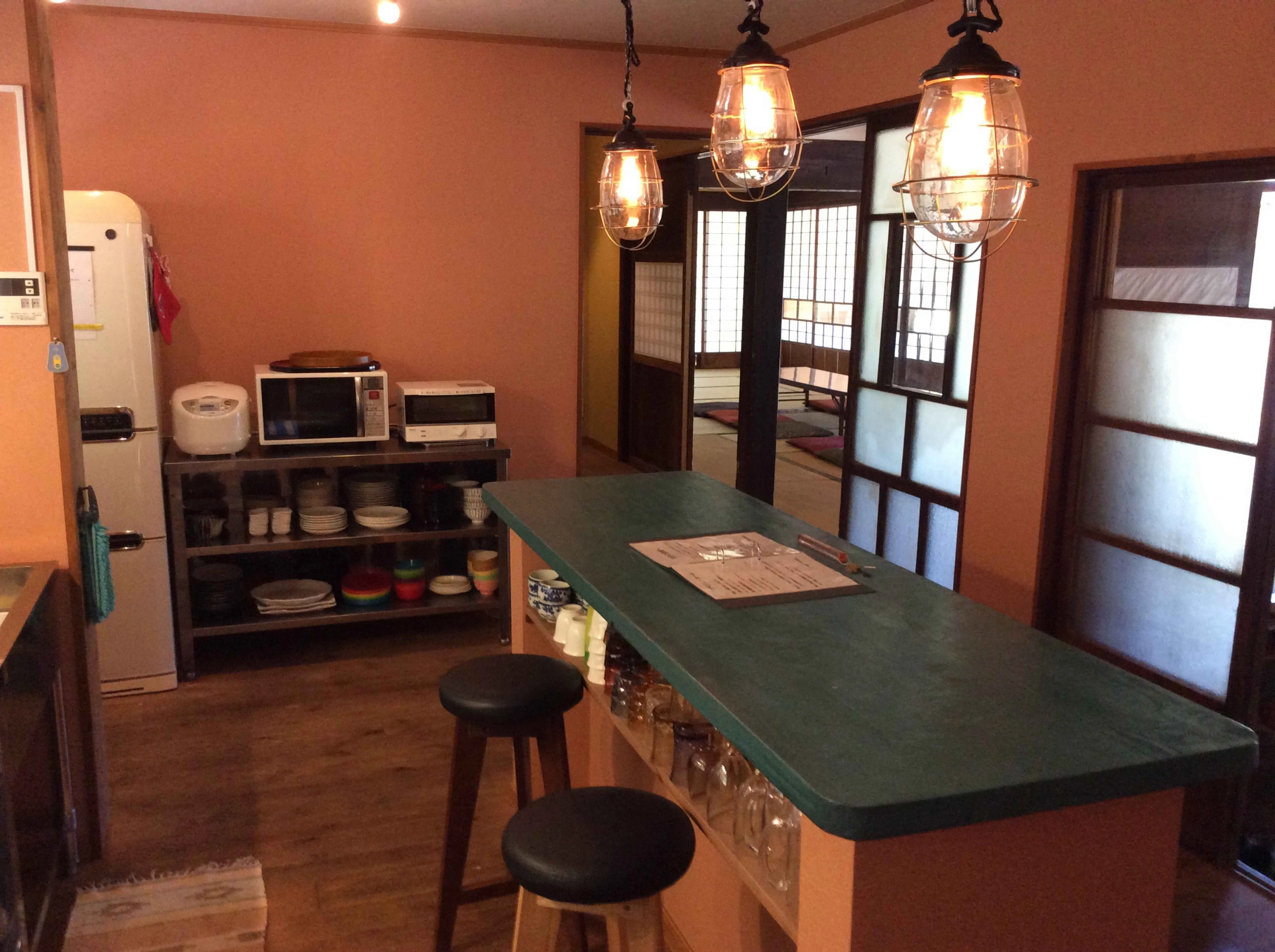 富津市岩本中古戸建のキッチン・ダイニング空間