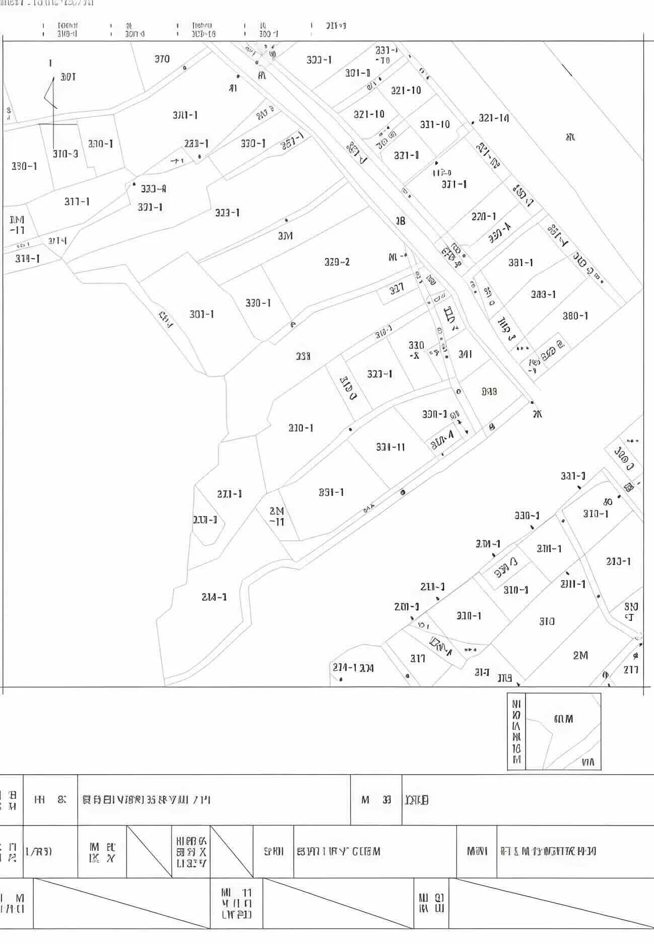 河津町谷津温泉付旅館の公図