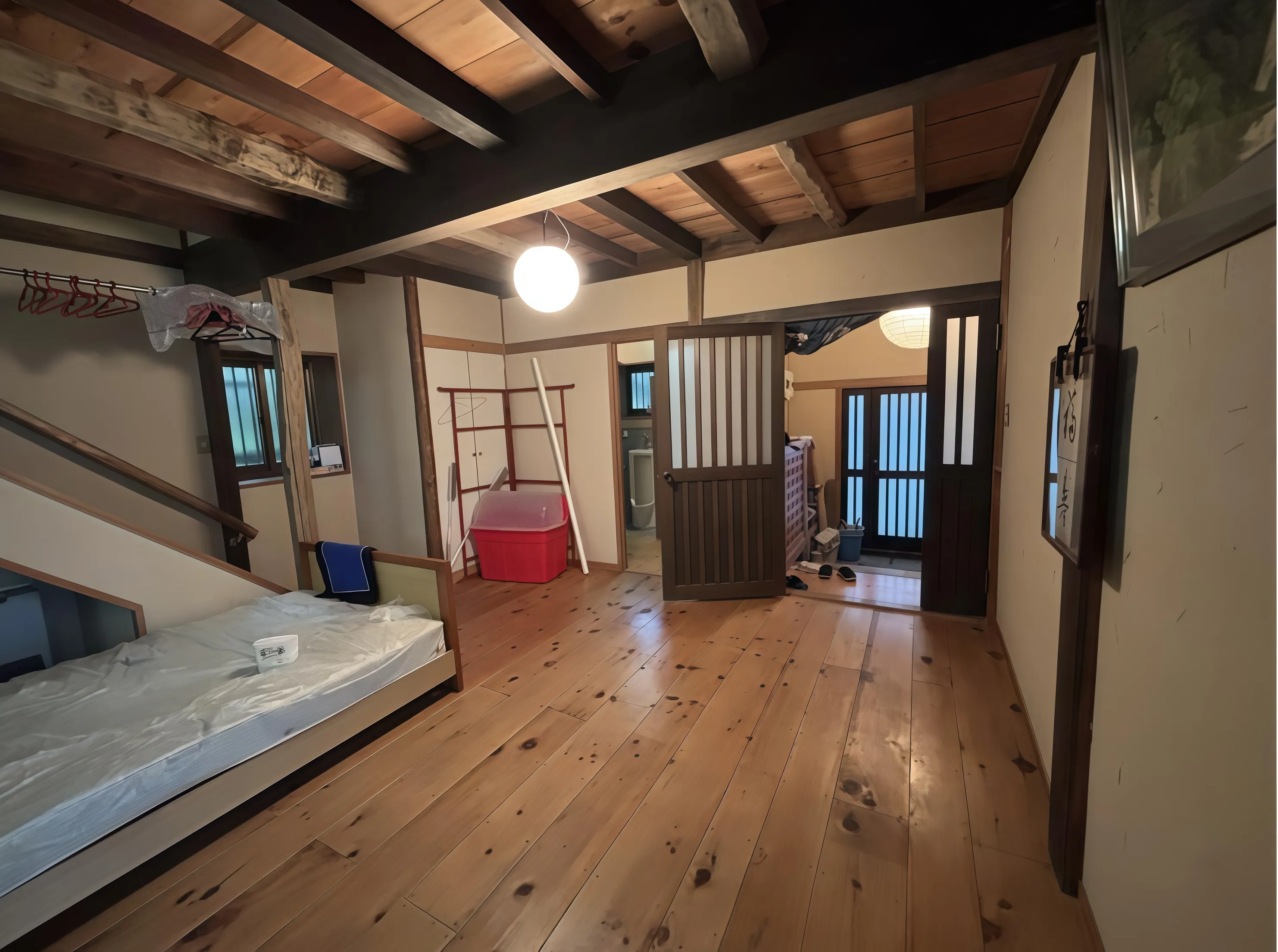 軽井沢中古戸建の室内