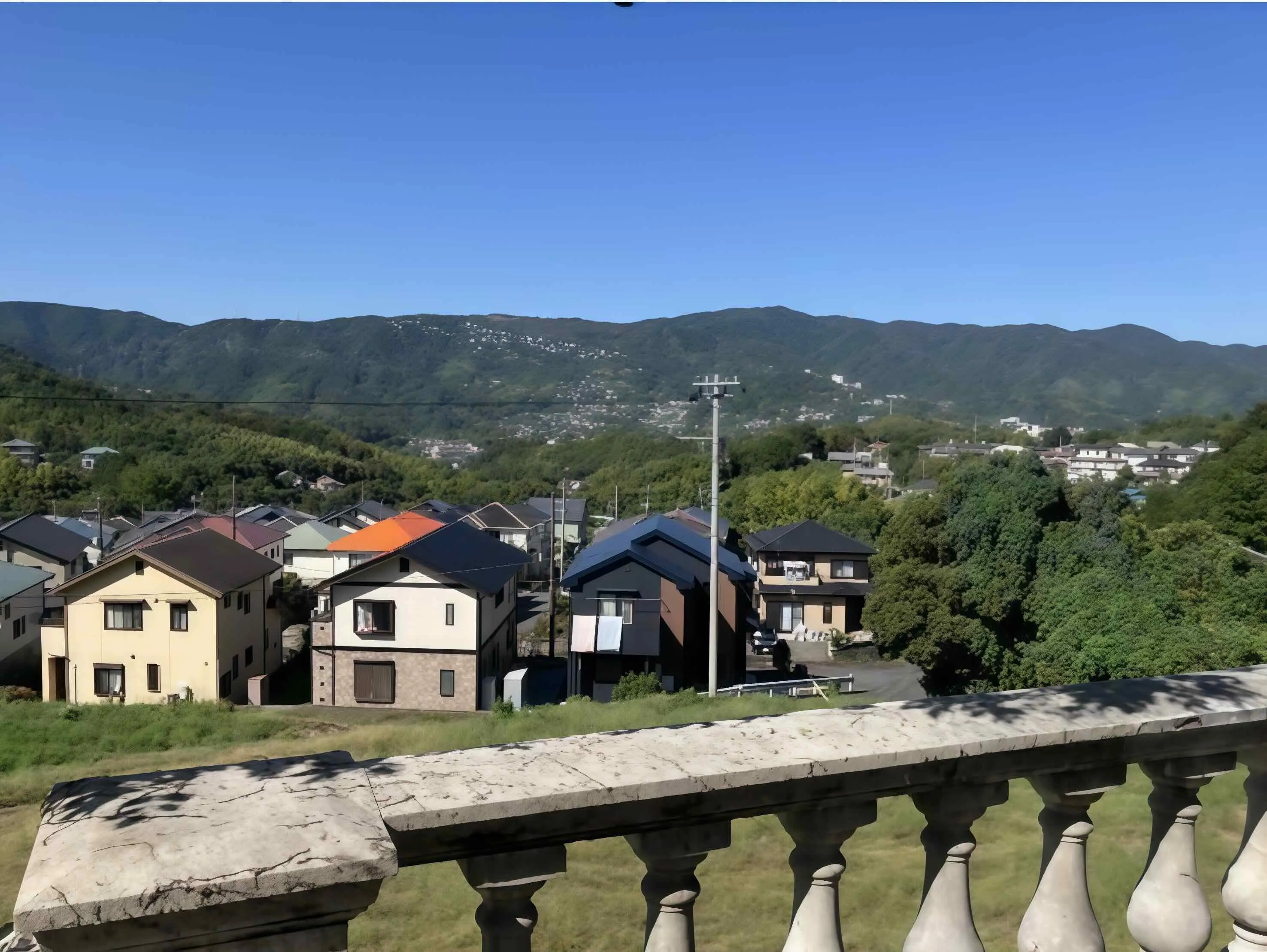 伊東 欧米風デザイナーズ住宅からの眺望