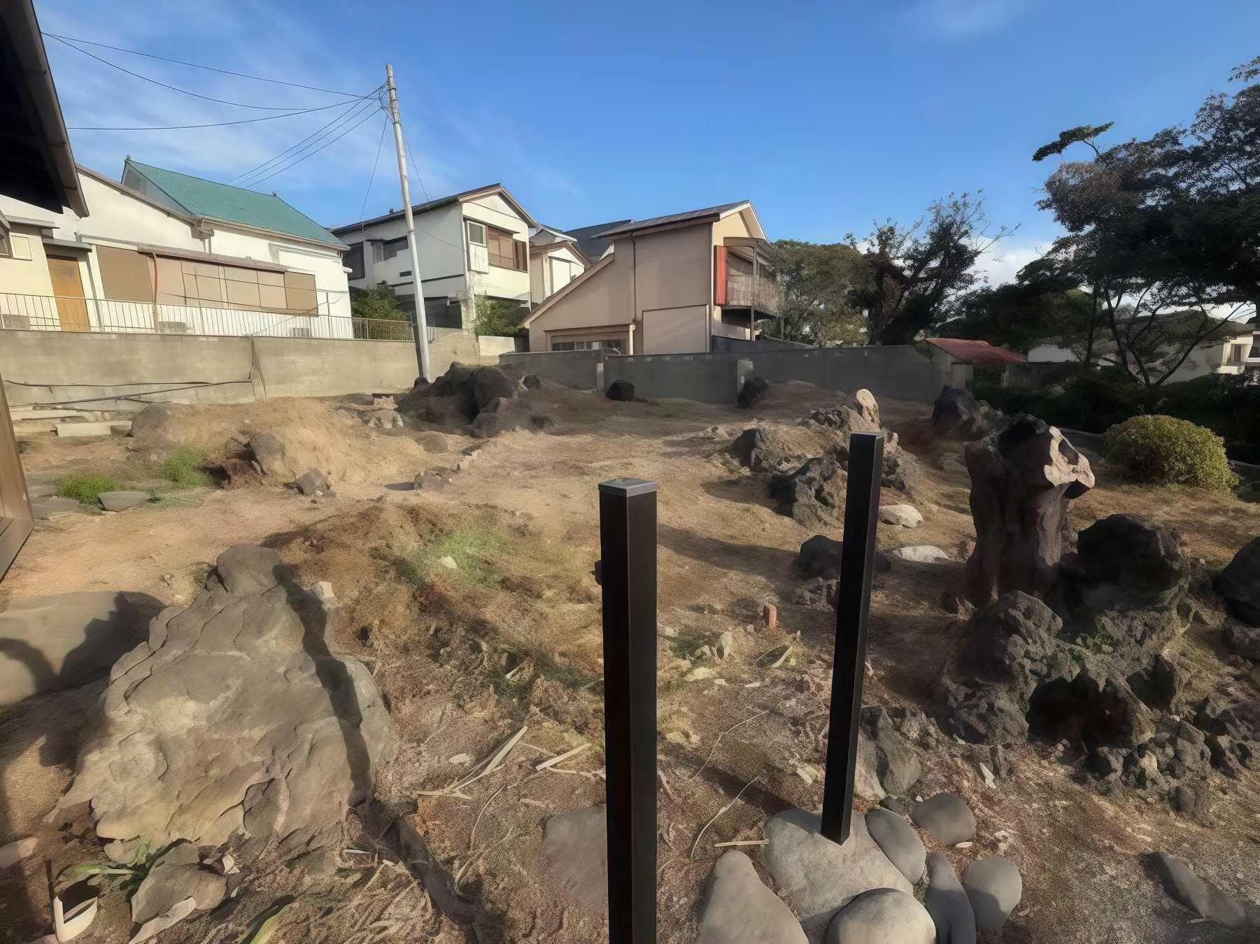 三浦市東岡町和風邸宅の敷地