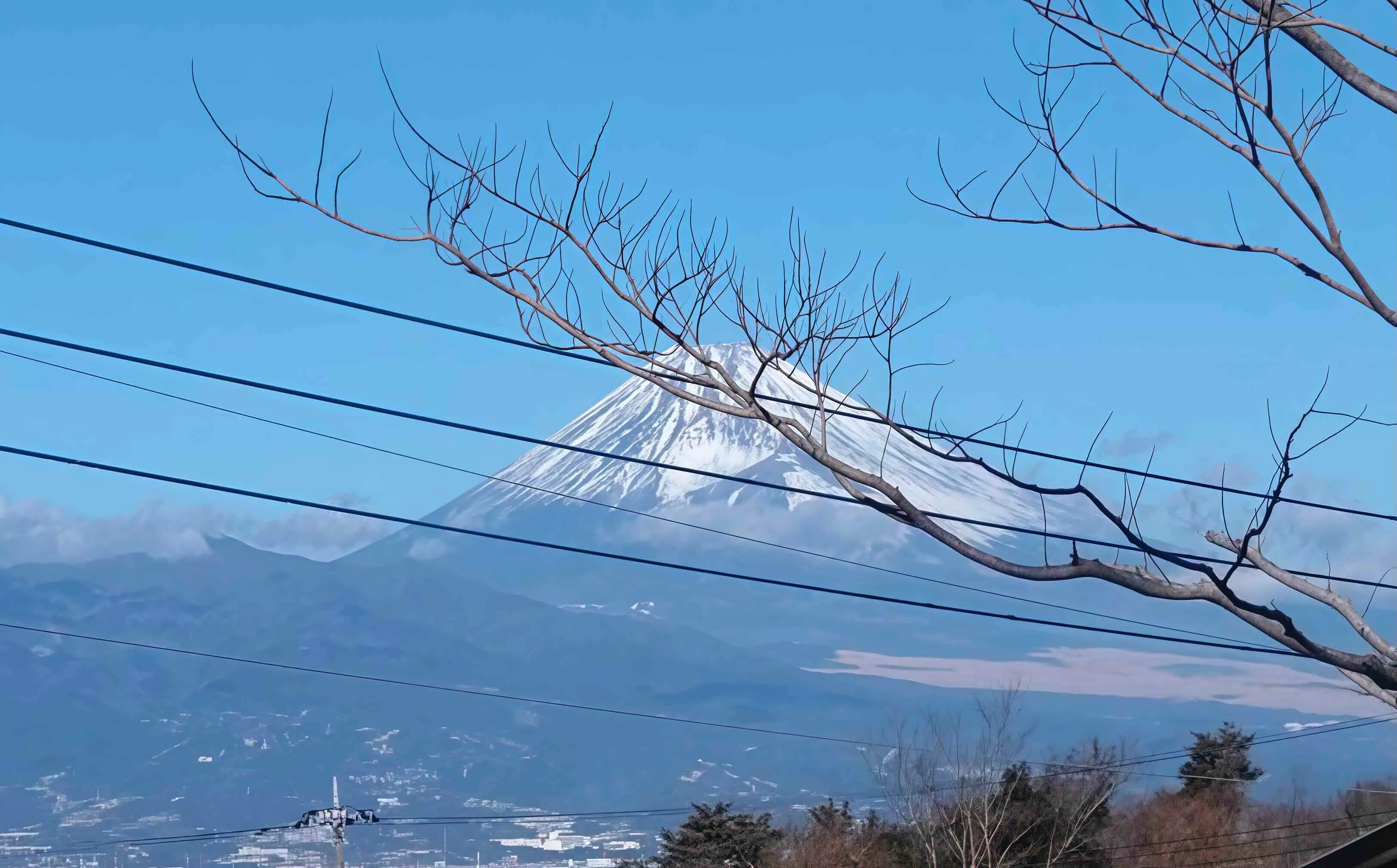 伊豆の国市韮山中古戸建の富士山眺望