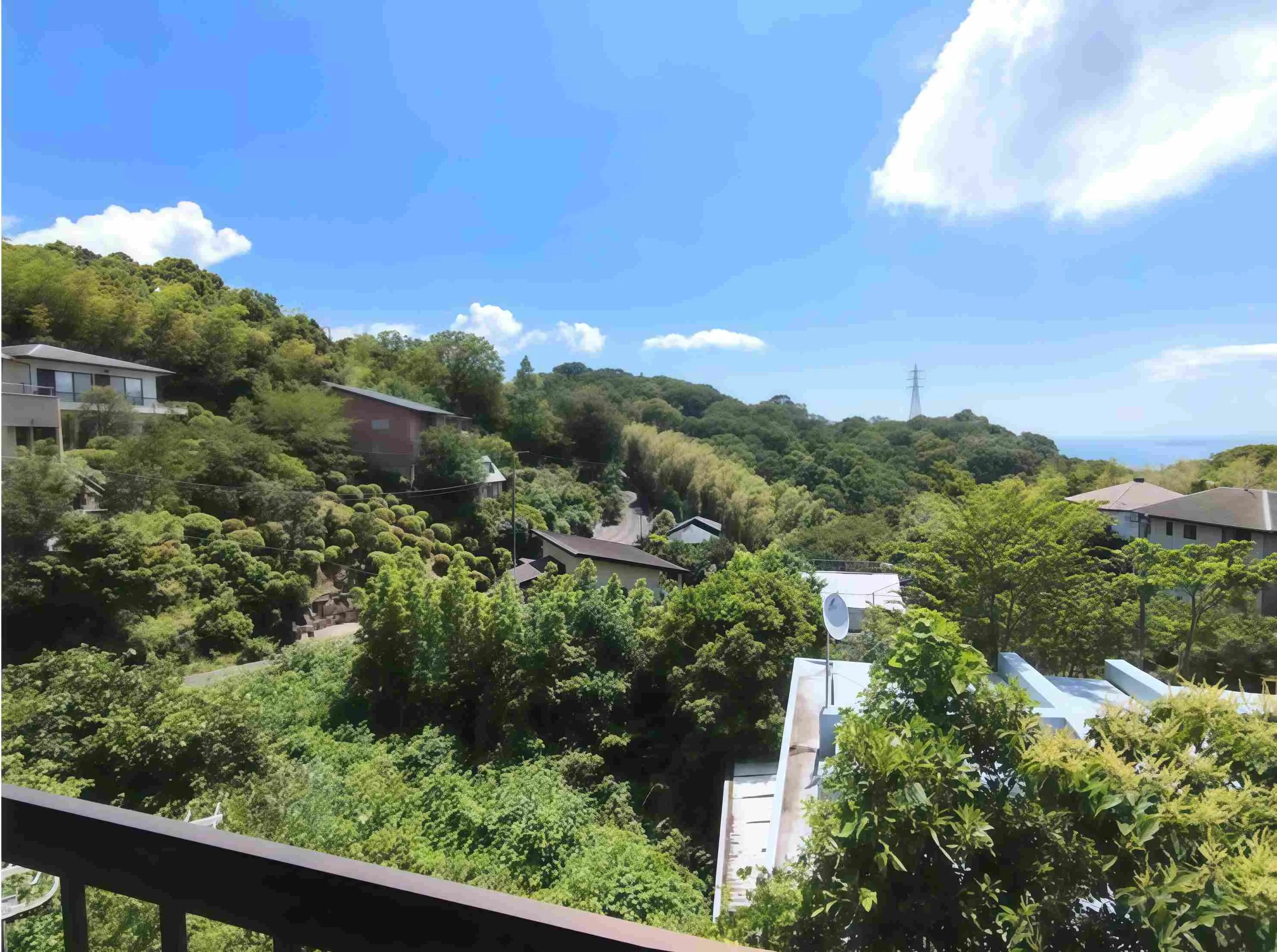 西熱海町店舗付中古戸建からの眺望