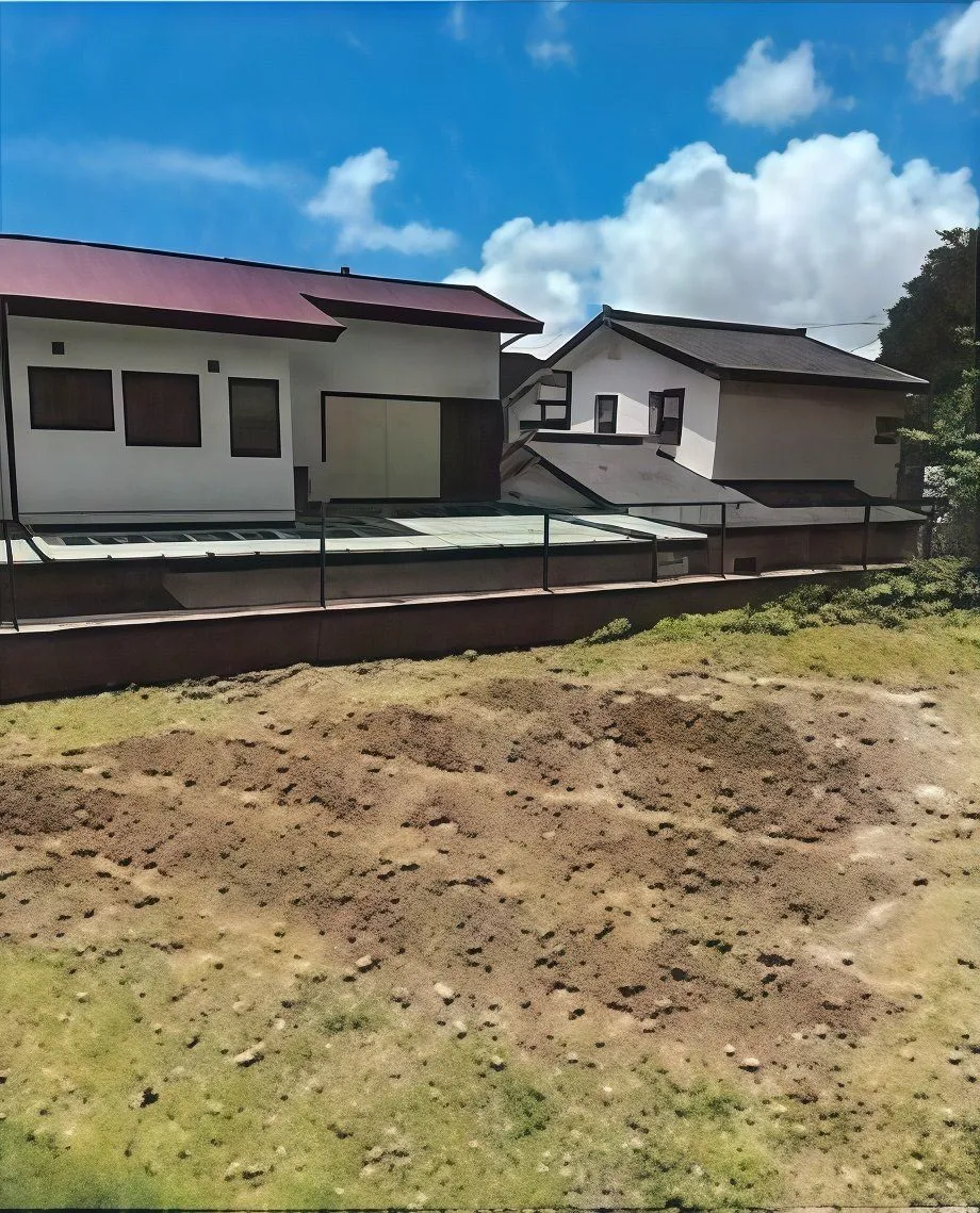 横須賀市森崎中古戸建の敷地