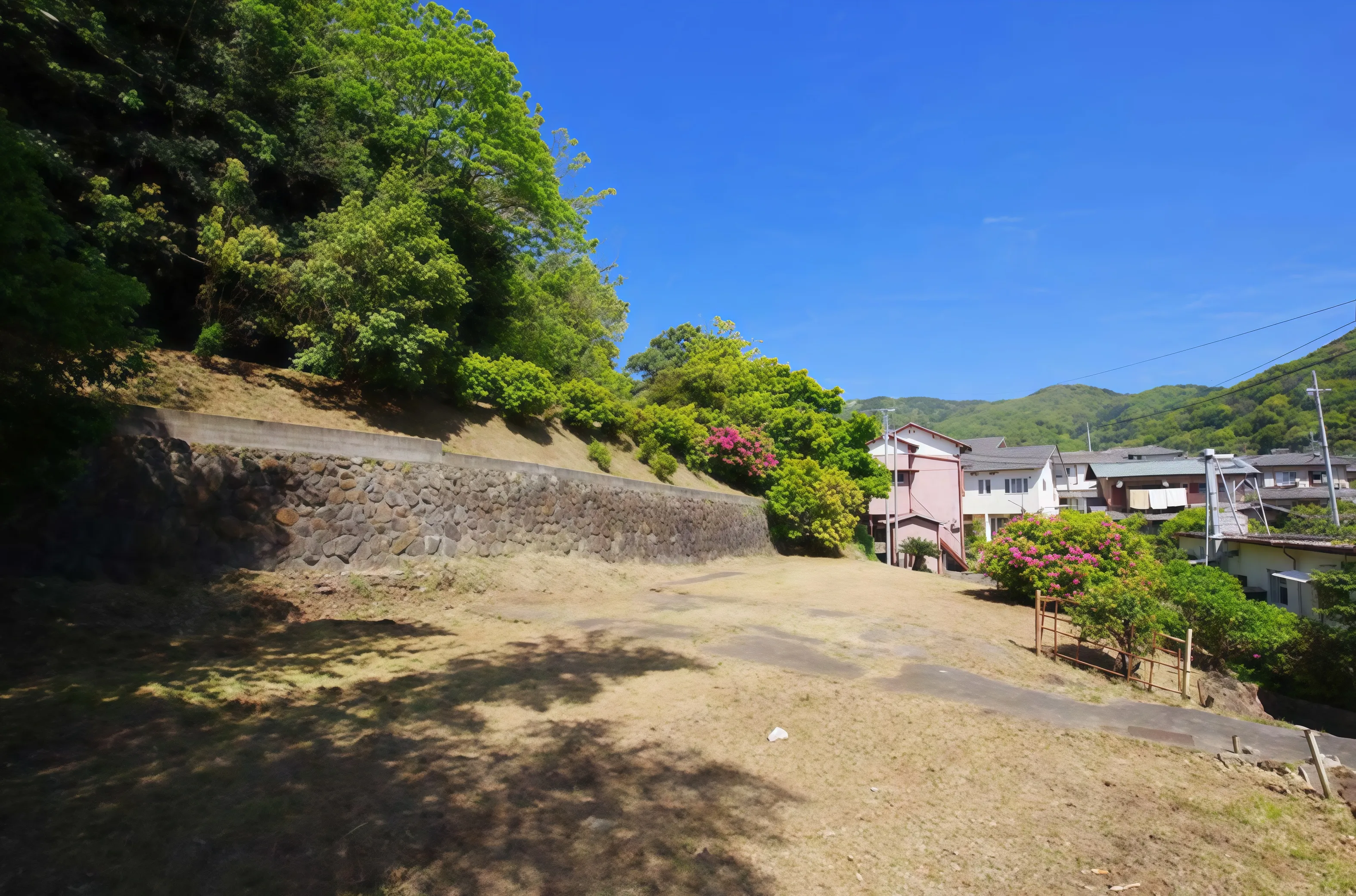 熱海市上多賀売地の造成地
