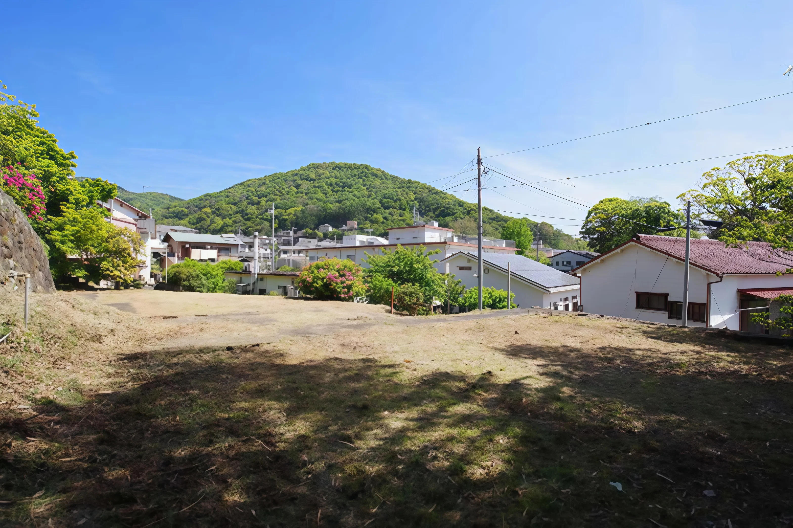 熱海市上多賀売地の景観