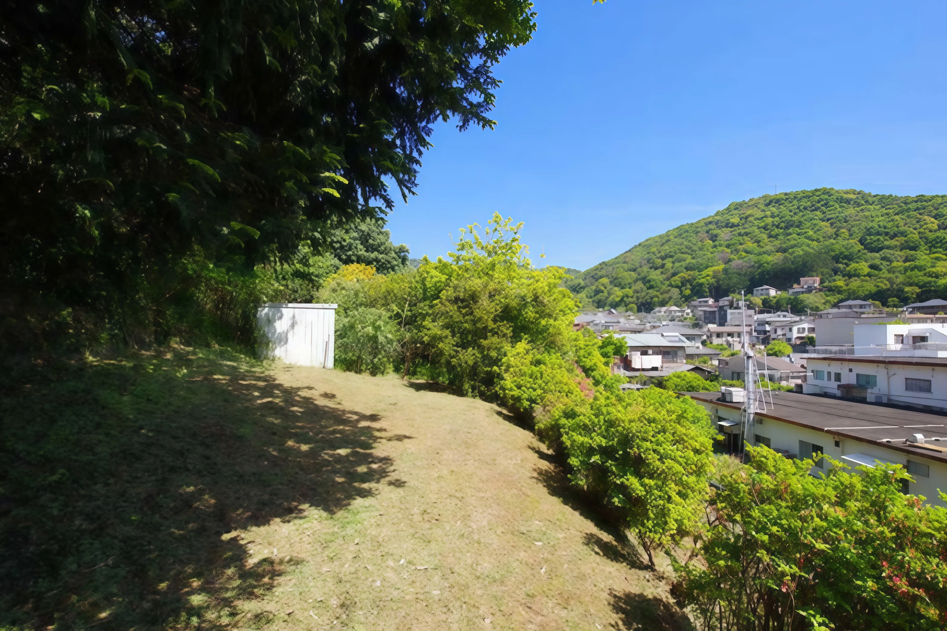 熱海市上多賀売地の敷地