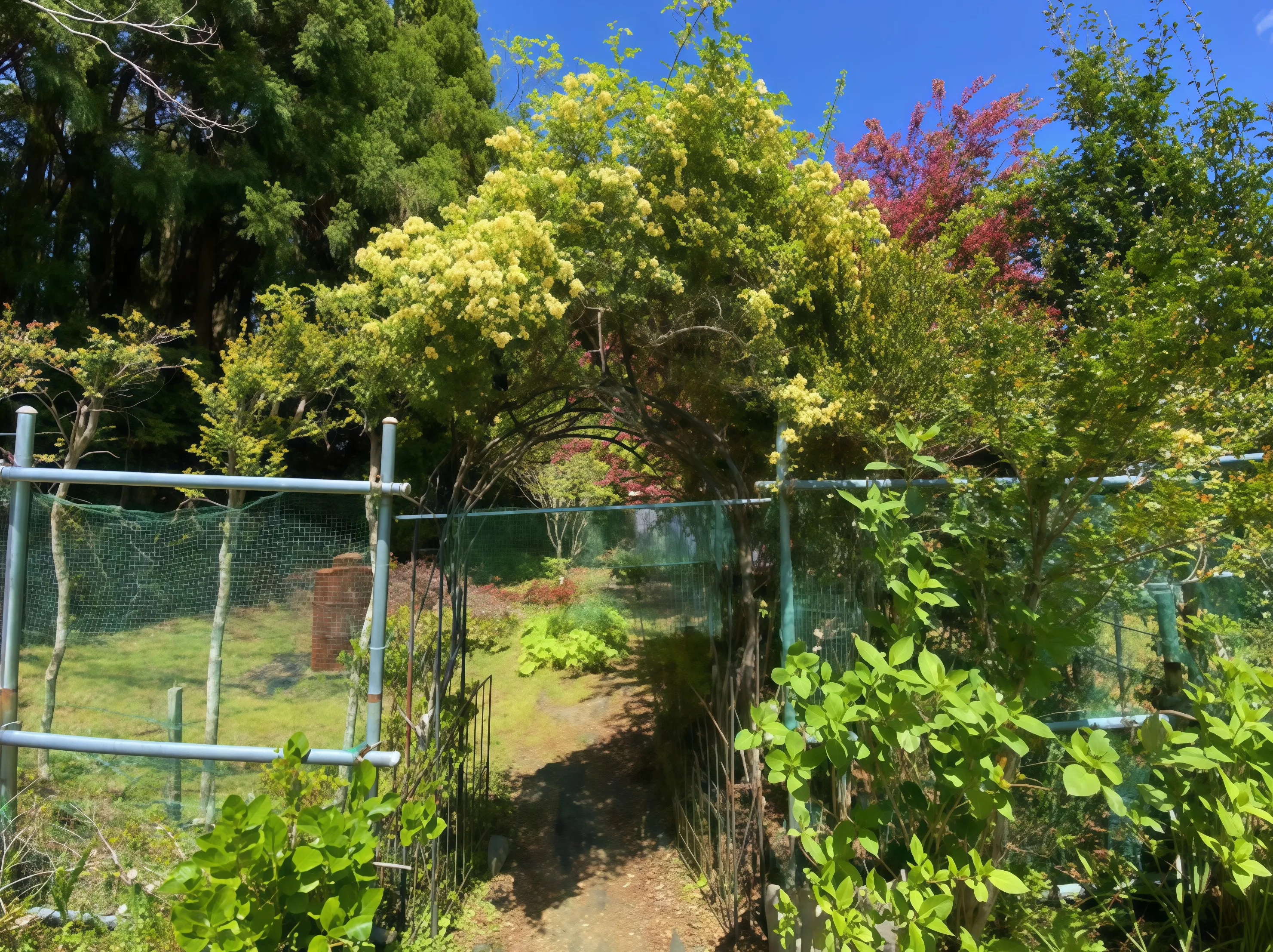 勝浦市上植野高台中古戸建の庭(4)