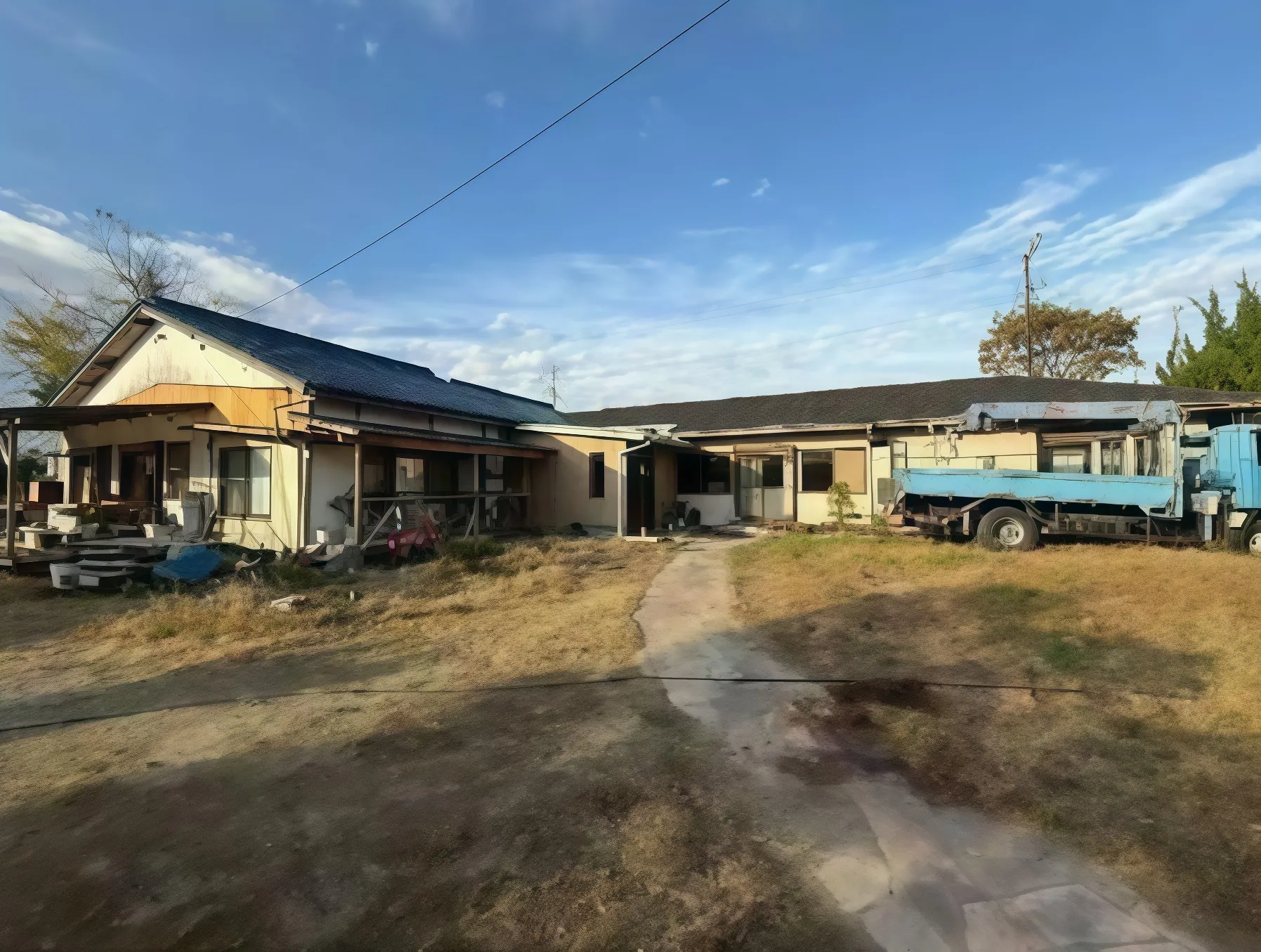 白子町大型平屋中古戸建の外観(2)