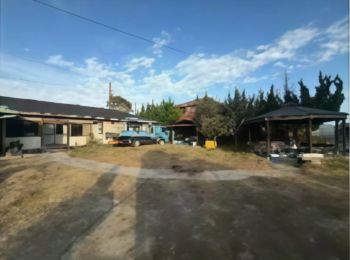 白子町大型平屋中古戸建の駐車場