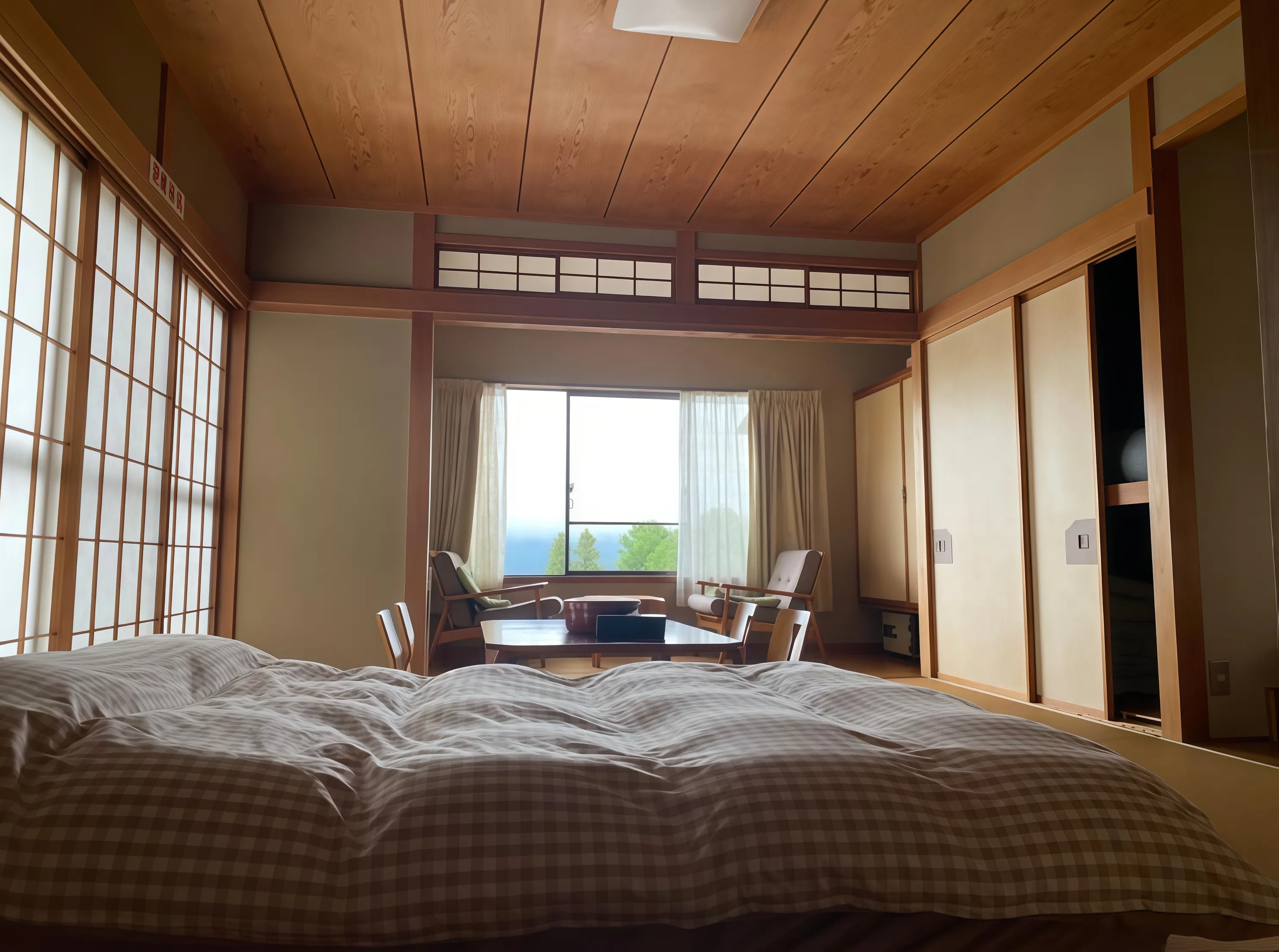 箱根強羅運営中旅館の客室③(別角度)