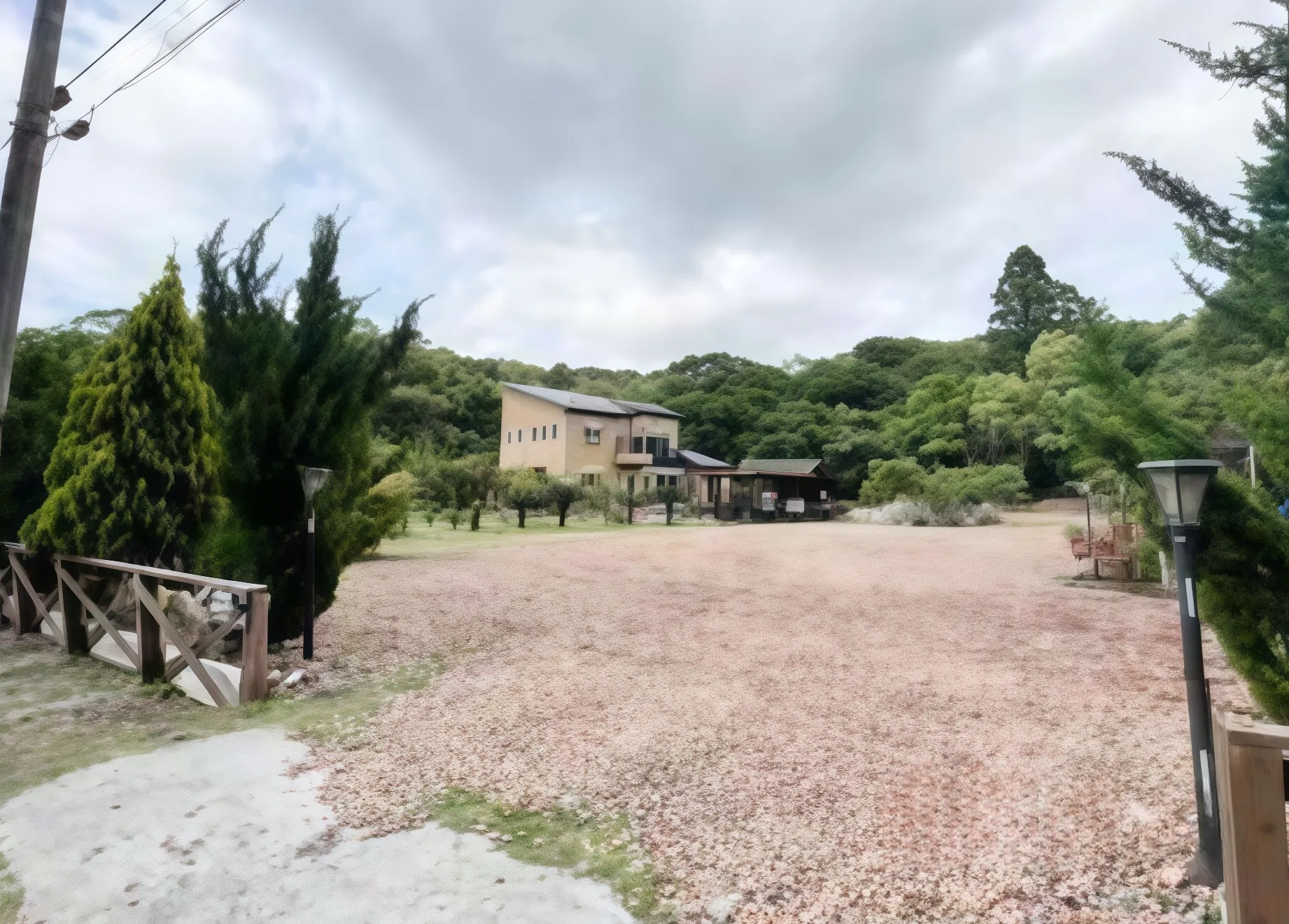 館山市沼 広大敷地戸建の敷地