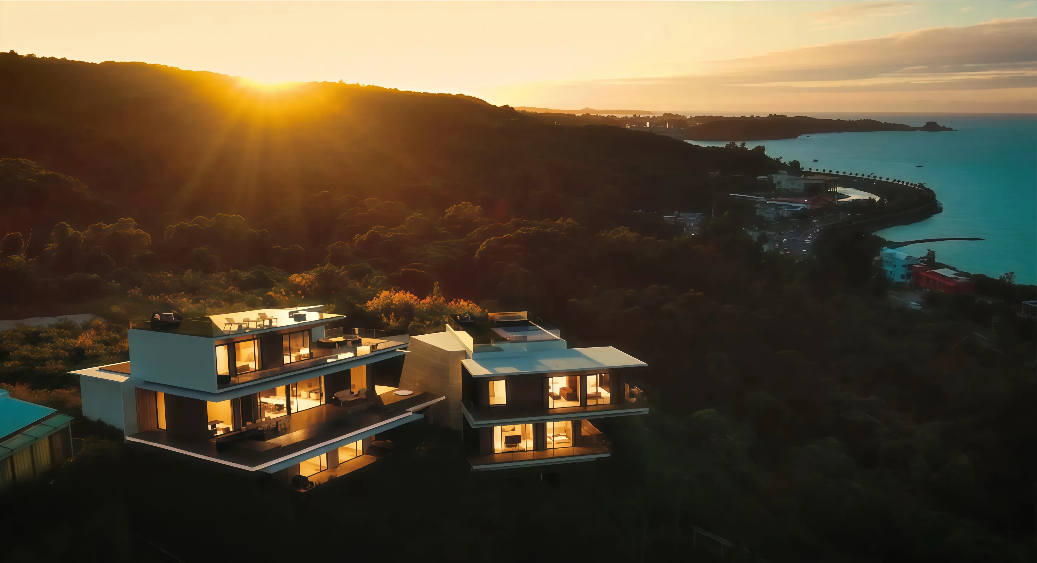 恩納村新築リゾートヴィラ Villa SKYの外観(3)