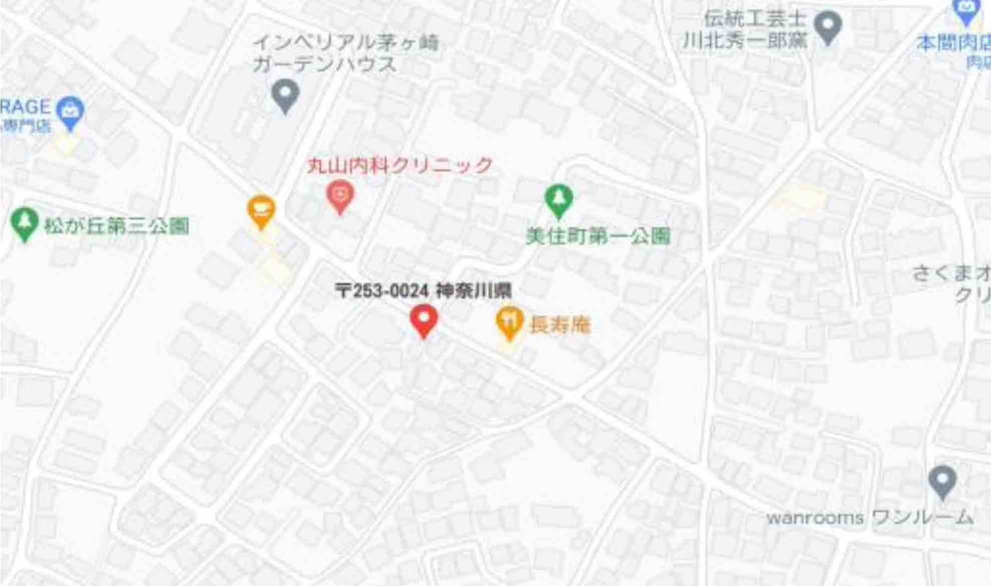 茅ヶ崎市平和町の物件の周辺画像
