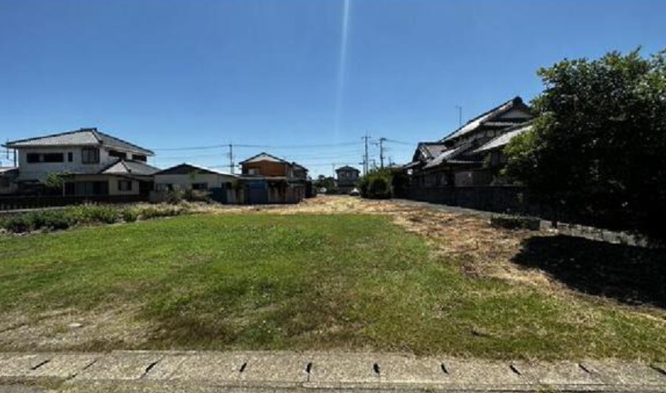 九十九里町作田の土地の外観2
