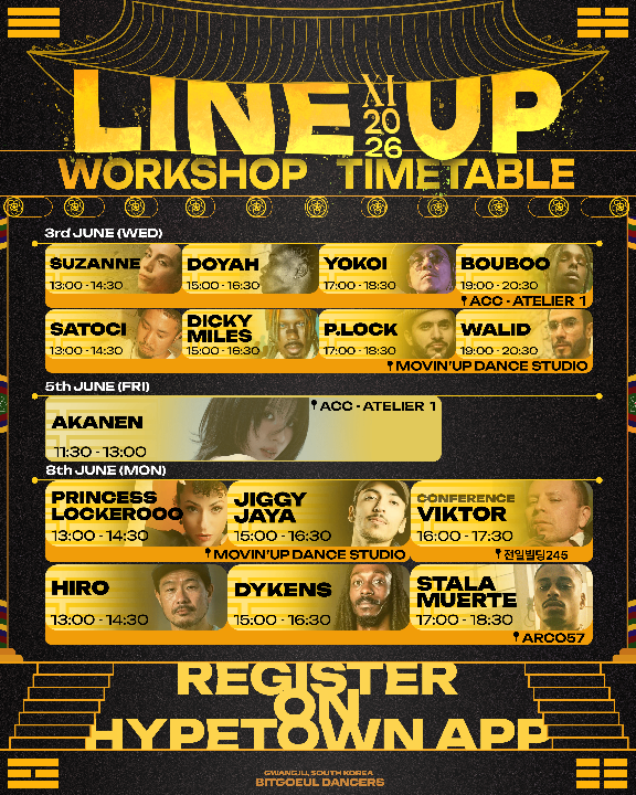 2026 [WORKSHOP] BATTLE LINE UP XI