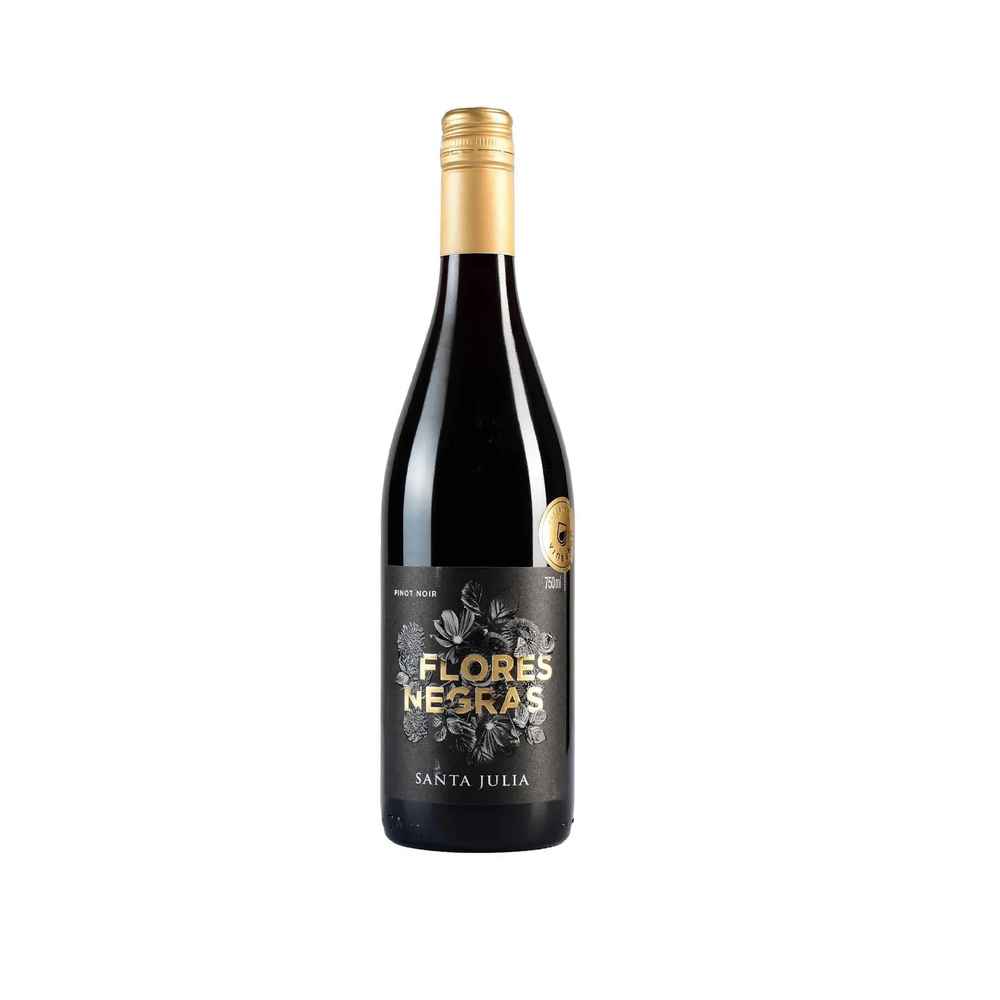 Fine red wine Flores Negras Pinot Noir