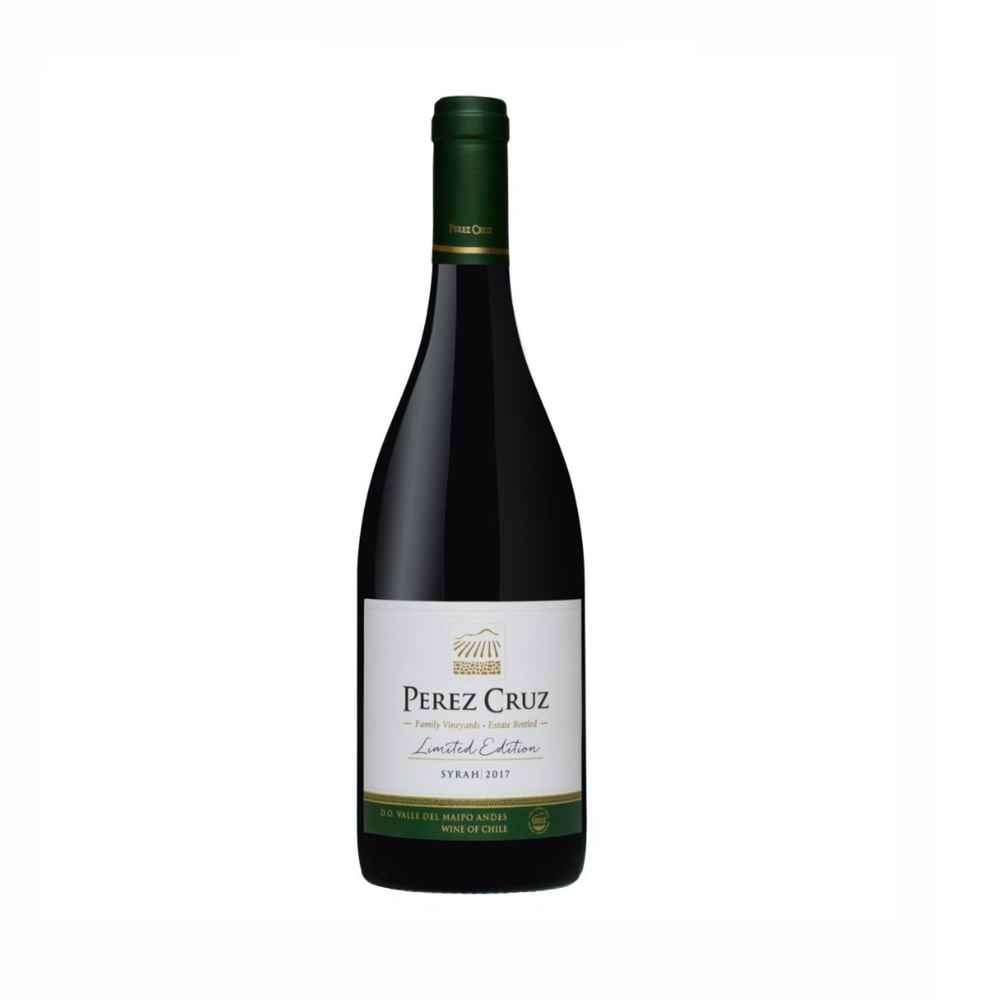 Chilean red wine Perez Cruz limited syrah