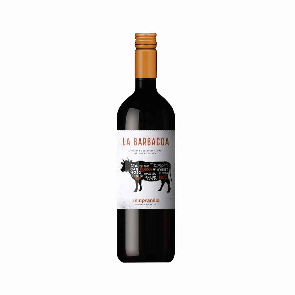 Spanish red wine La Barbacoa Tempranillo