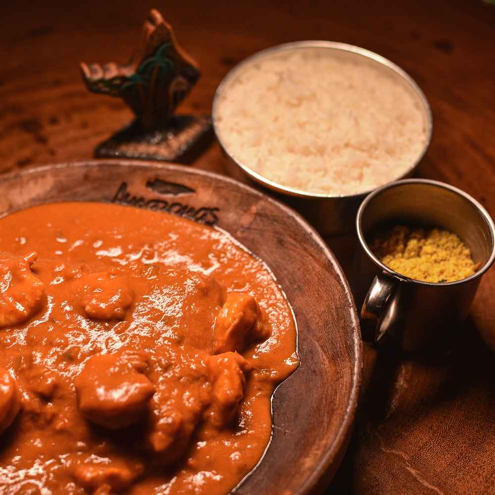 Filhote with pink shrimp sauce