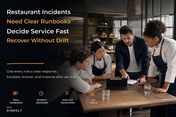 Operational resilience and incident management playbook