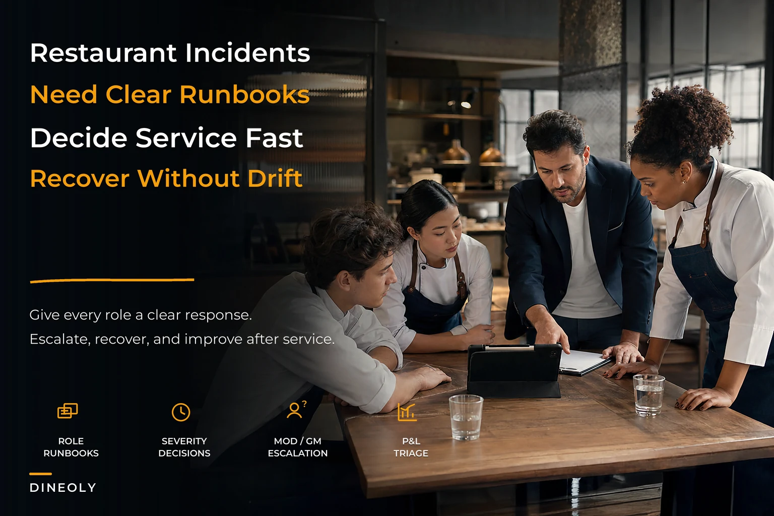Operational resilience and incident management playbook
