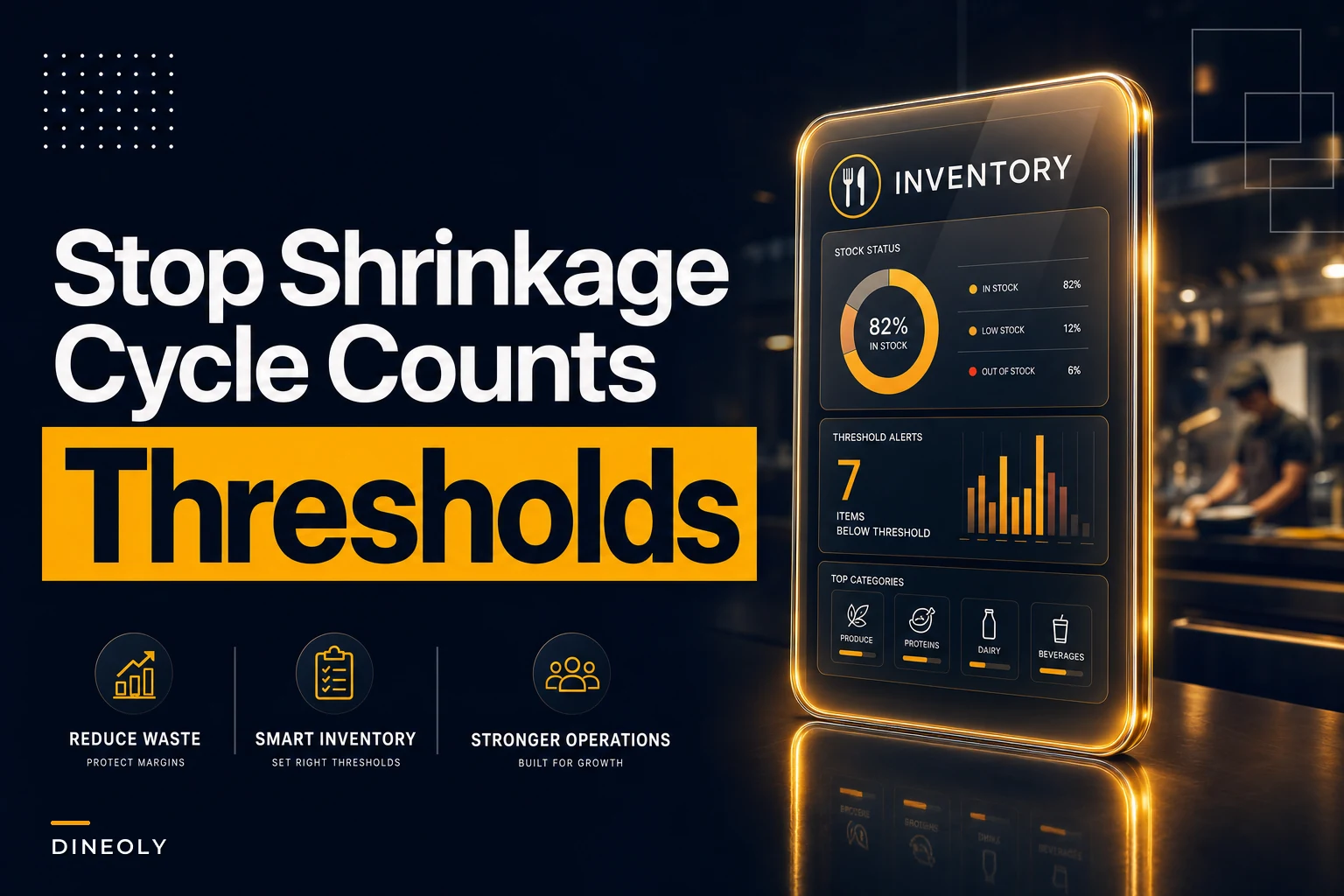 Stop inventory shrinkage: cycle-count cadences, variance thresholds and investigation workflows