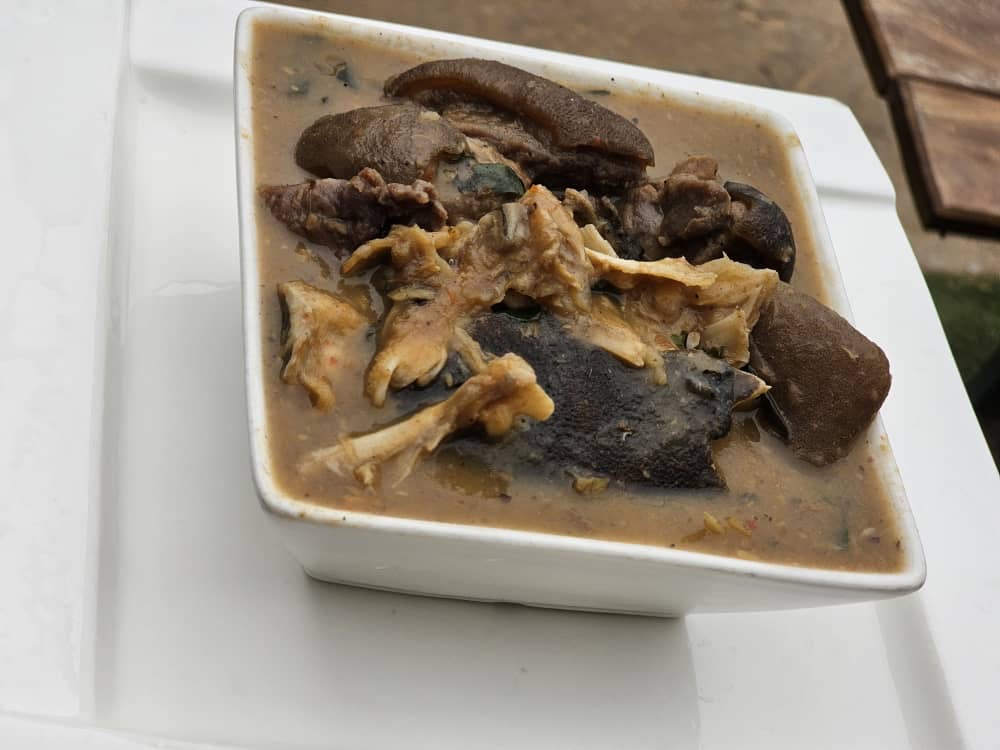 Goat meat pepper soup