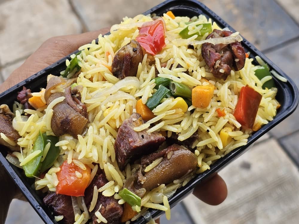 Asun fried rice