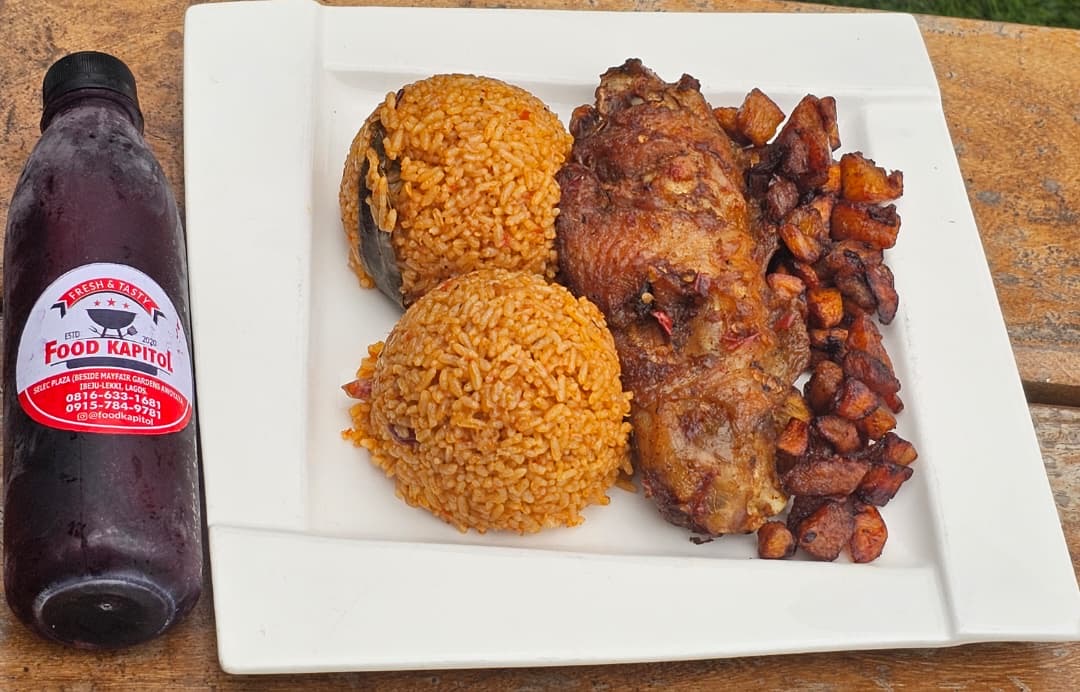 Jollof rice combo