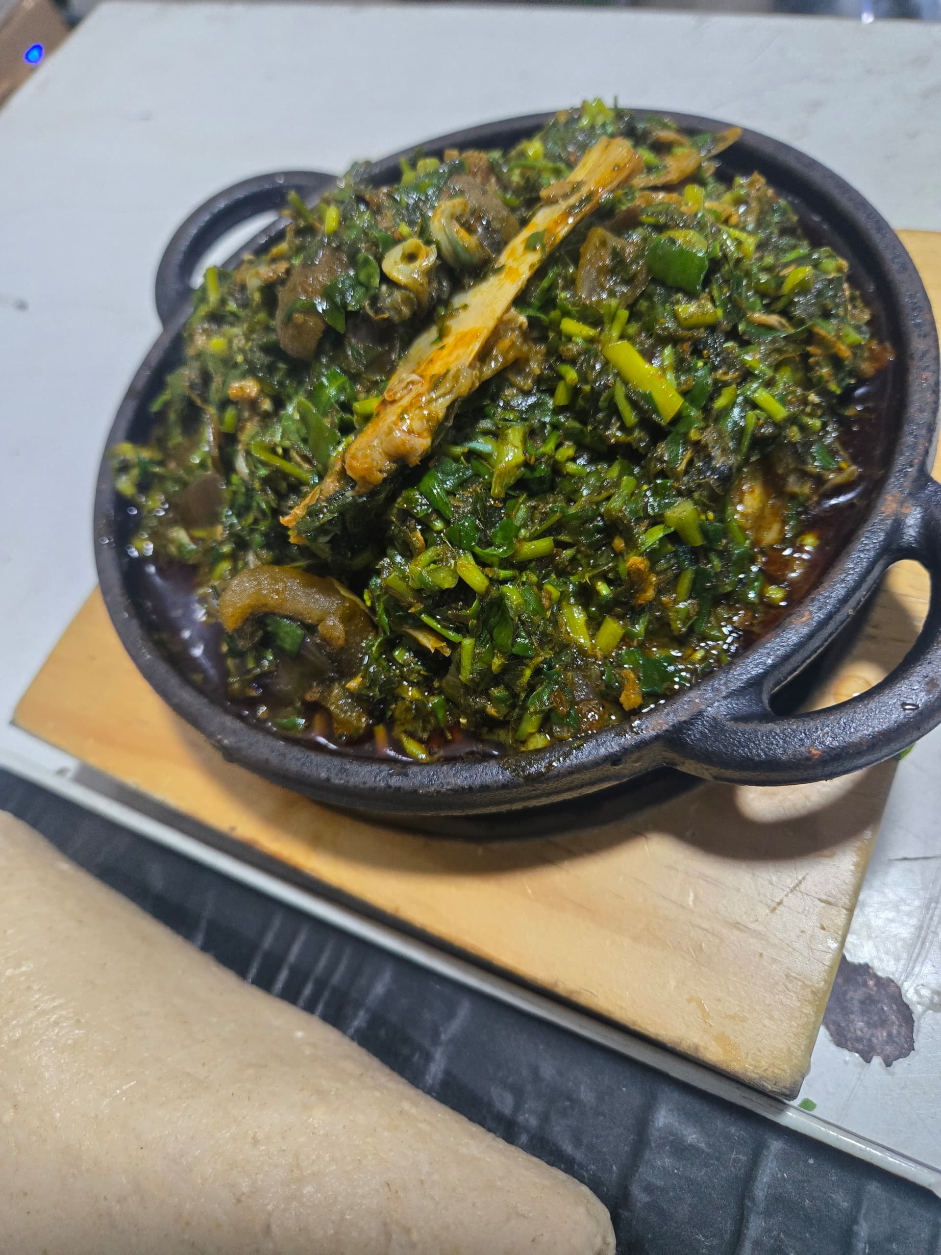 Assorted meat vegetable soup