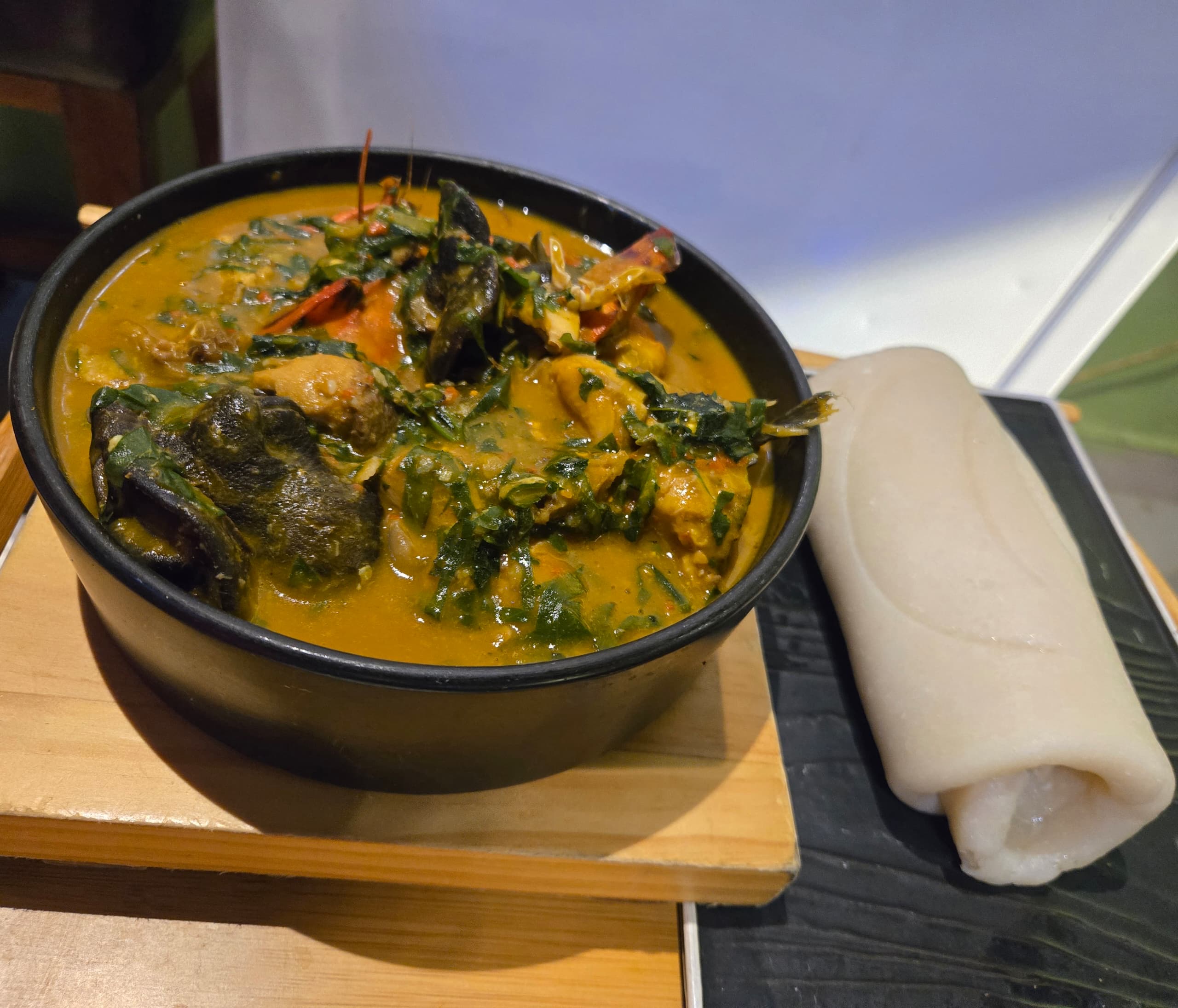 Ofe owerri with assorted meat