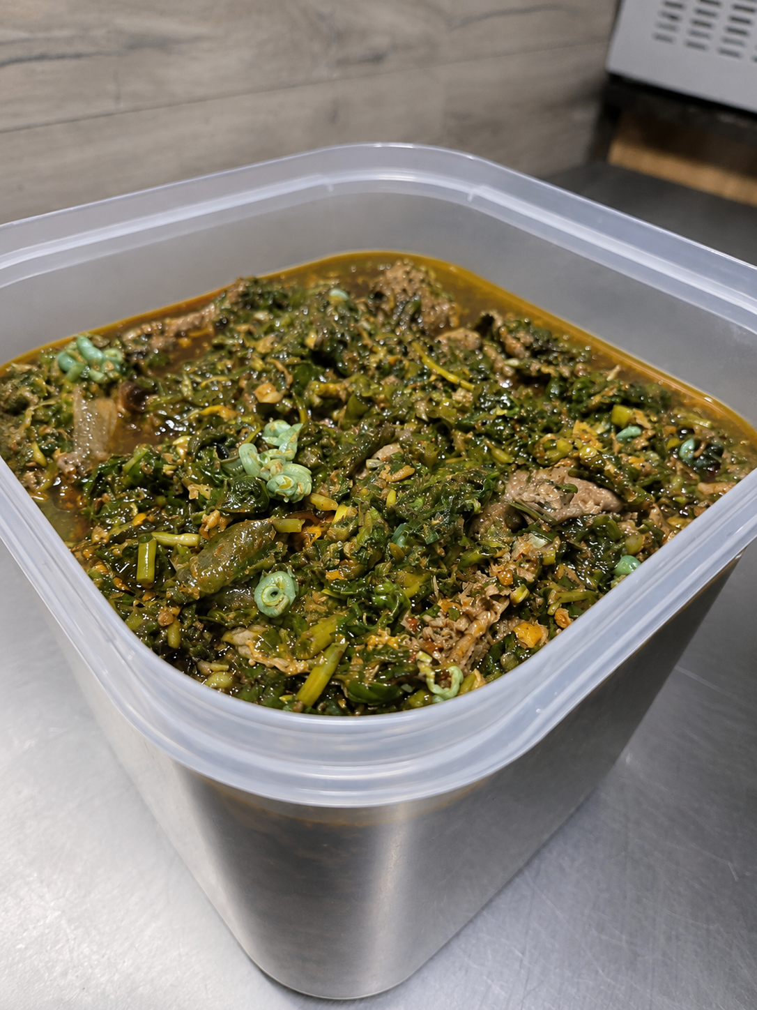 5 liters of vegetable soup