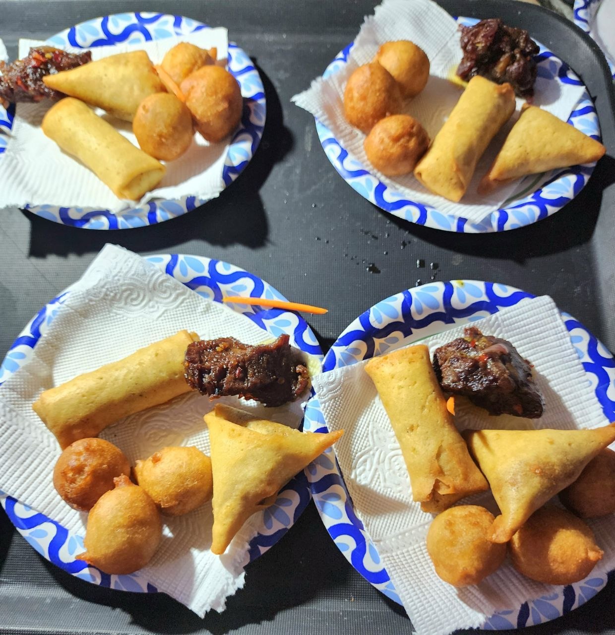 Small chops and Beef