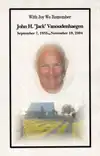 John "Jack" Harold Vanoudenhaegen