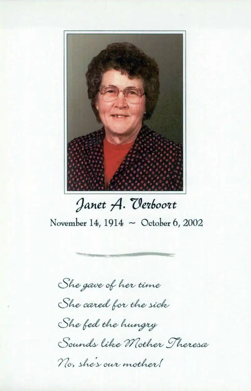 Janet Verboort