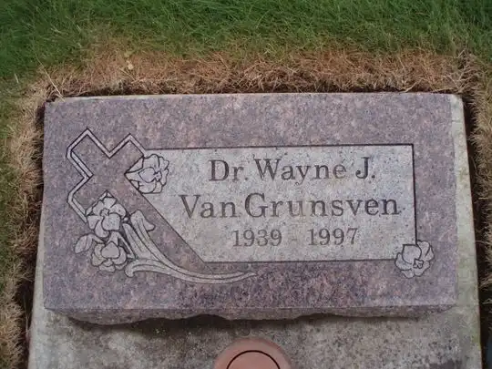 Wayne J Vangrunsven