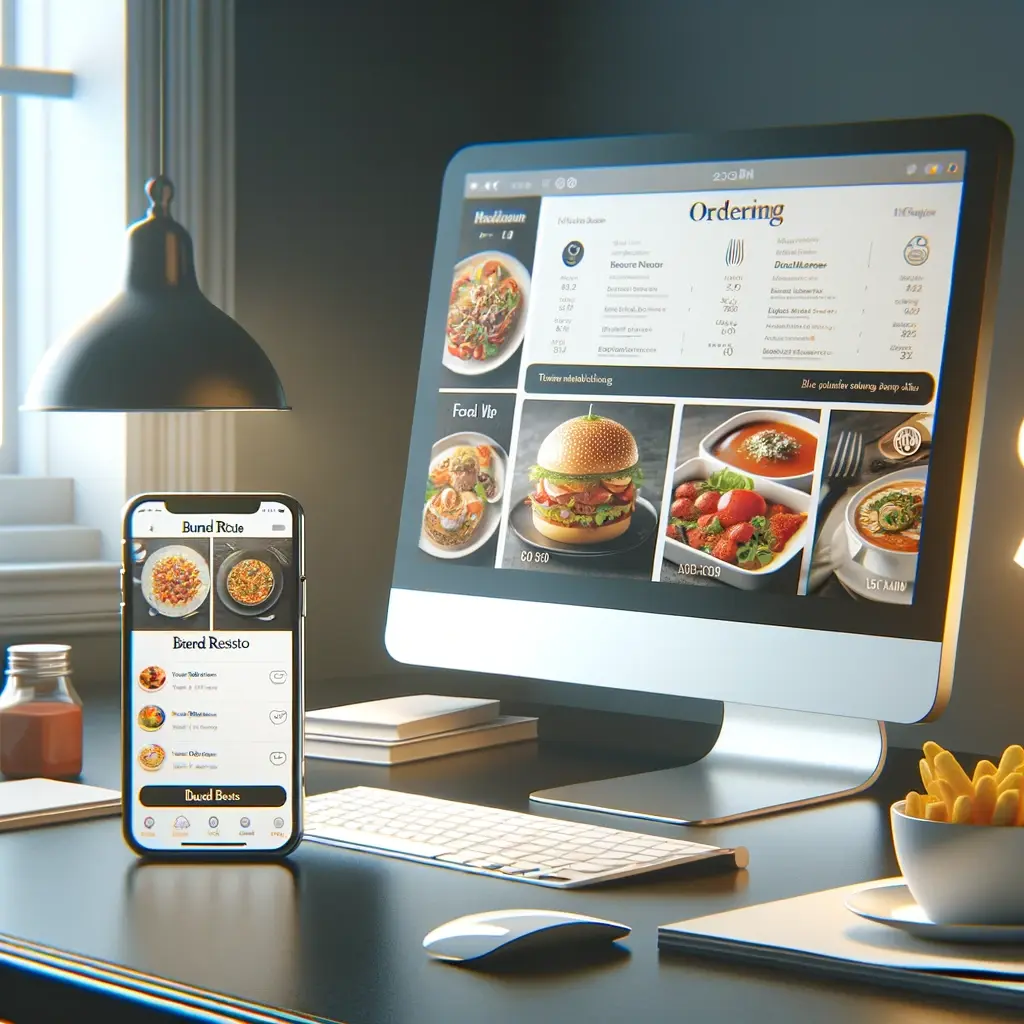restaurant food ordering mobile app and websites