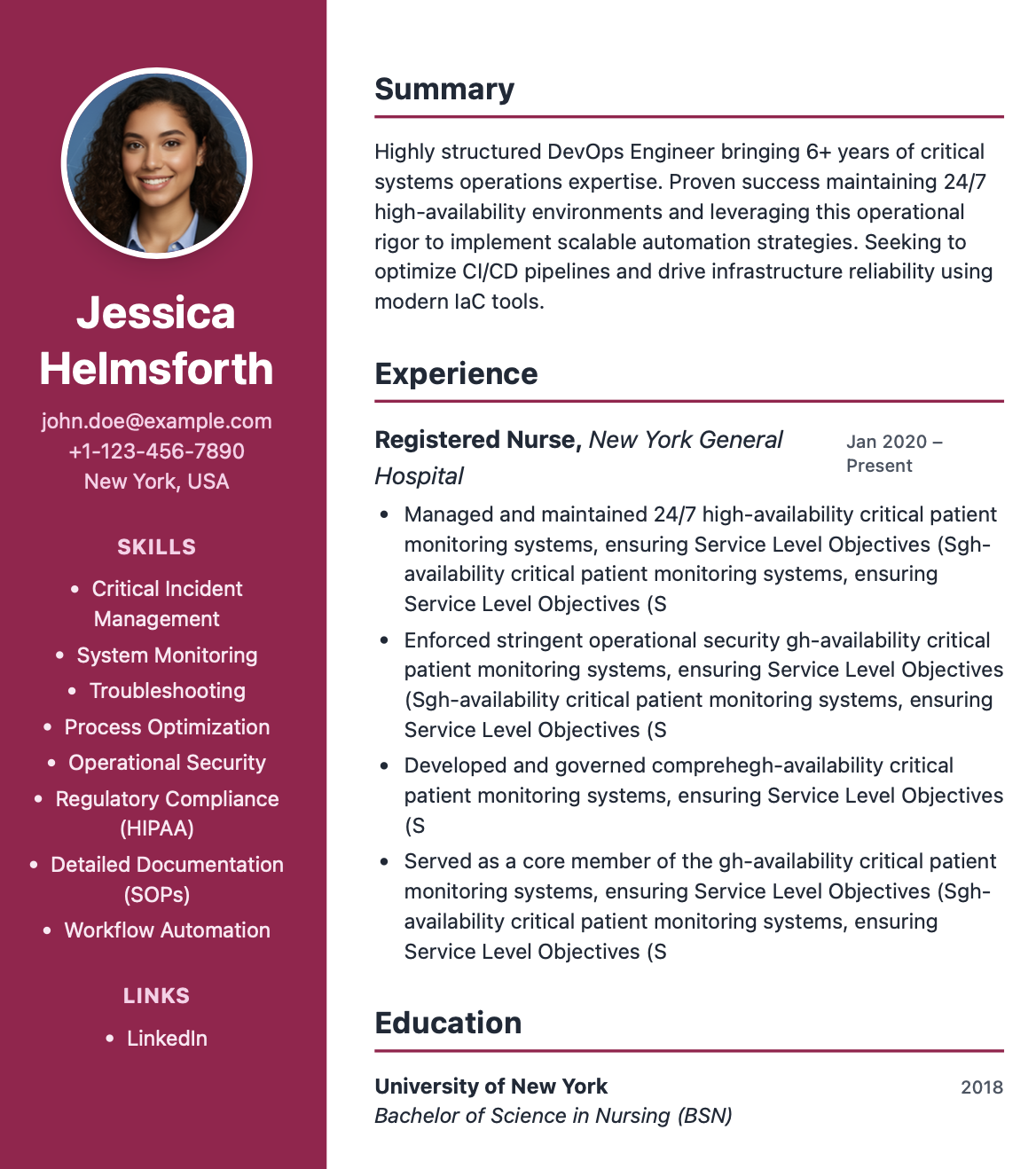 Pink Sidebar (Image)