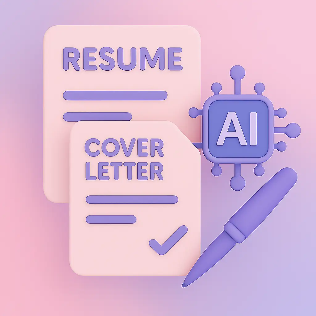 AI tailoring a resume to match a job description.
