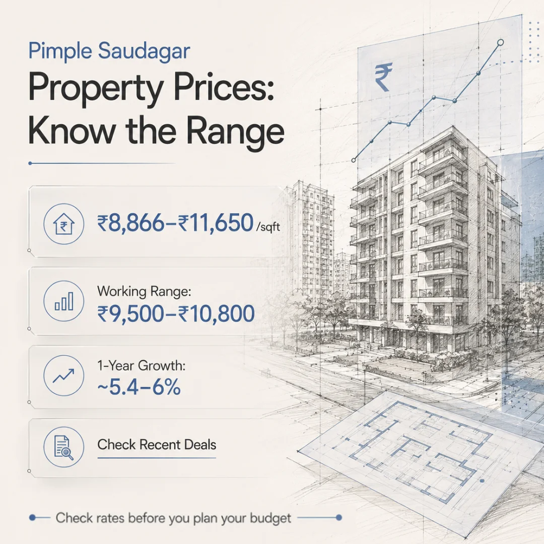 Property Prices in Pimple Saudagar & Why the Numbers Don't Match